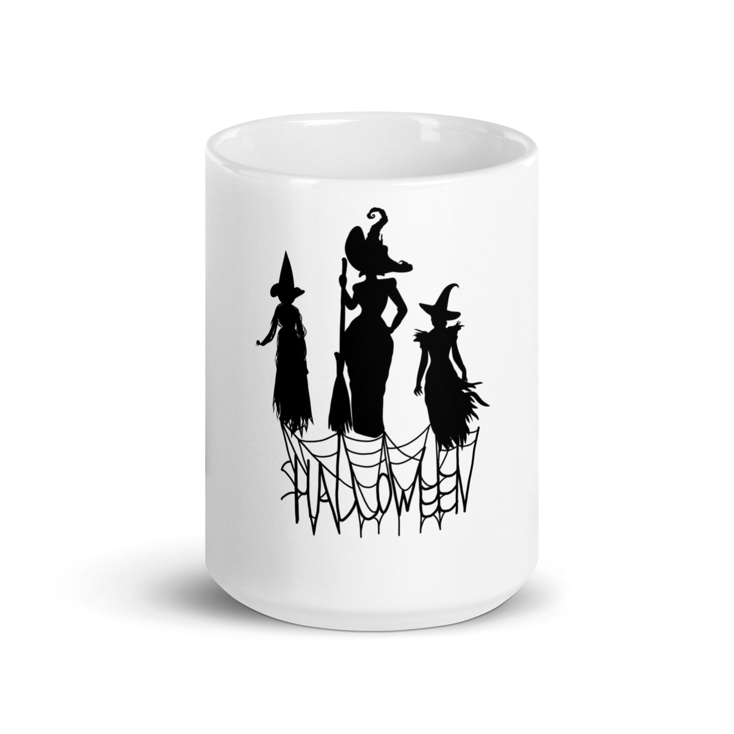 Witch Halloween White glossy mug