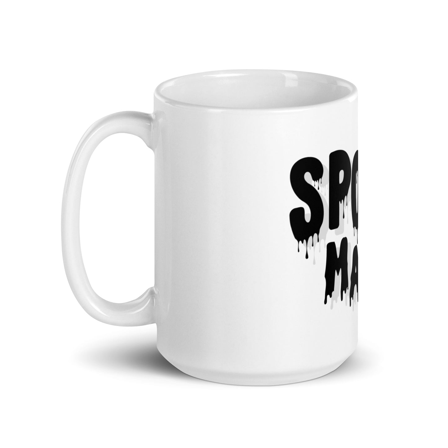 Spooky Mama White Glossy Mug