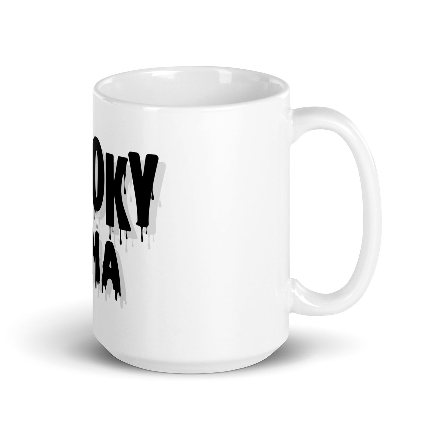 Spooky Mama White Glossy Mug