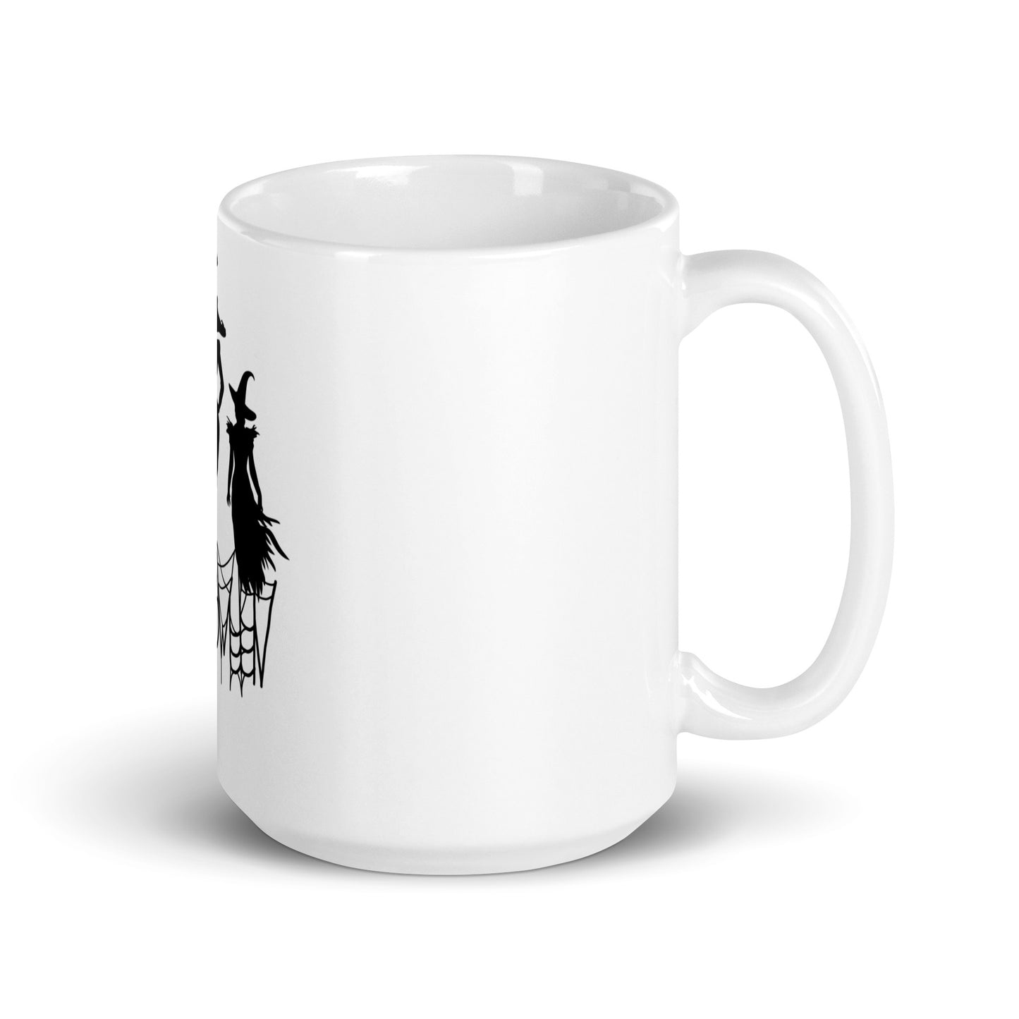 Witch Halloween White glossy mug