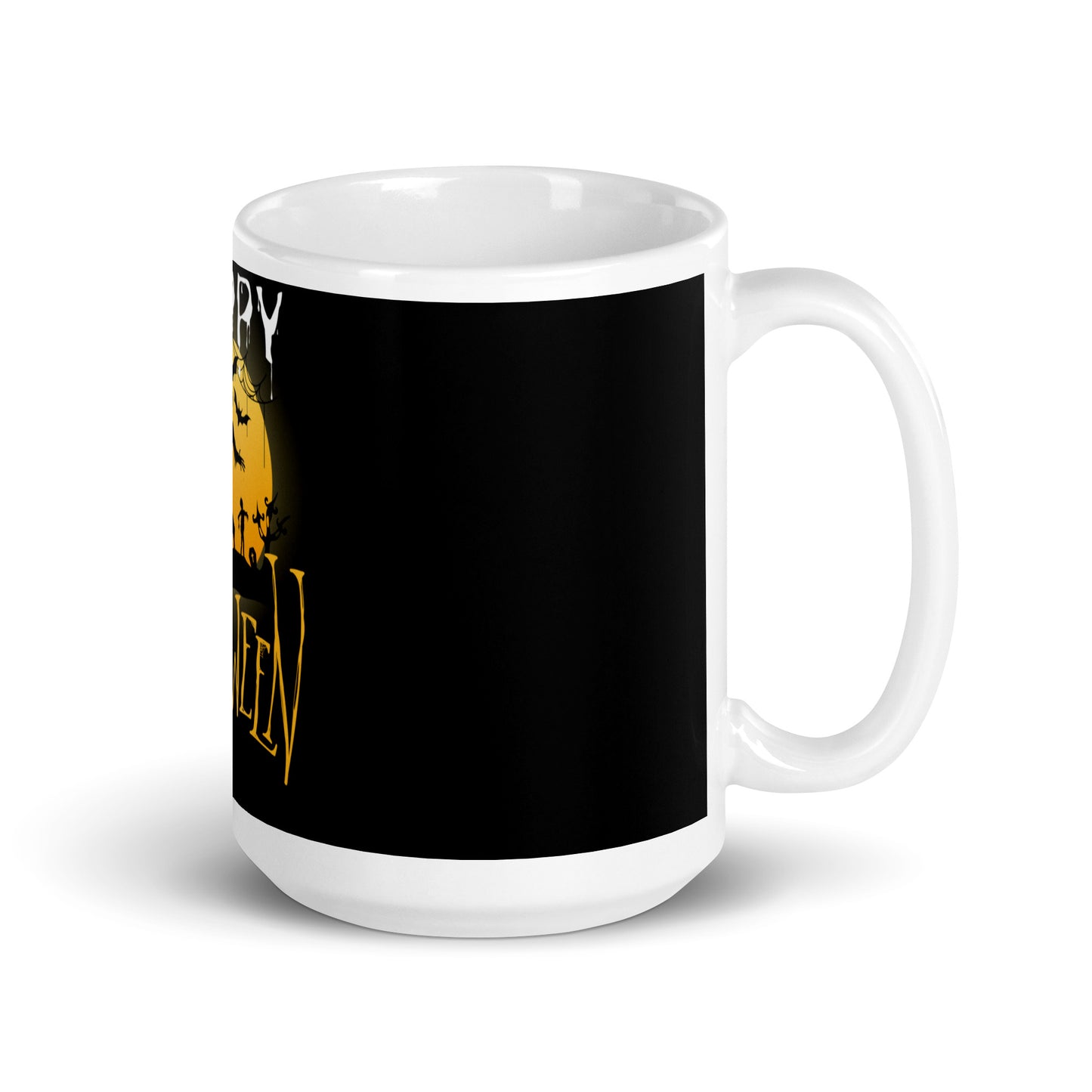 Happy Halloween White Glossy Mug