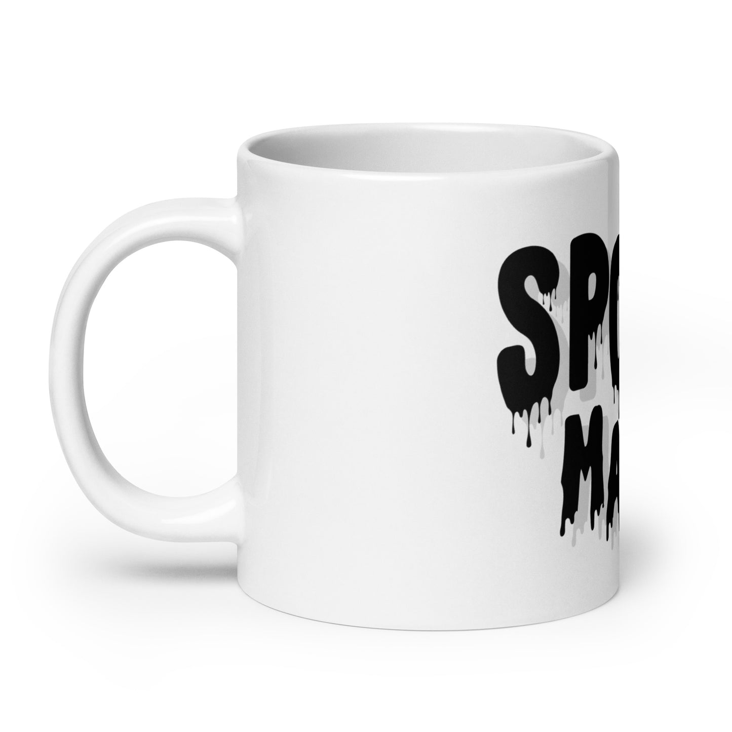 Spooky Mama White Glossy Mug