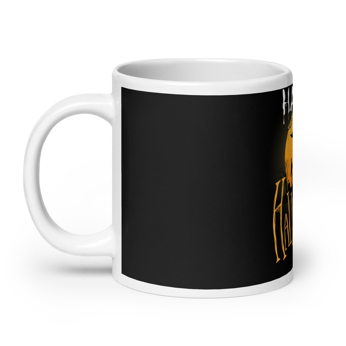 Happy Halloween White Glossy Mug