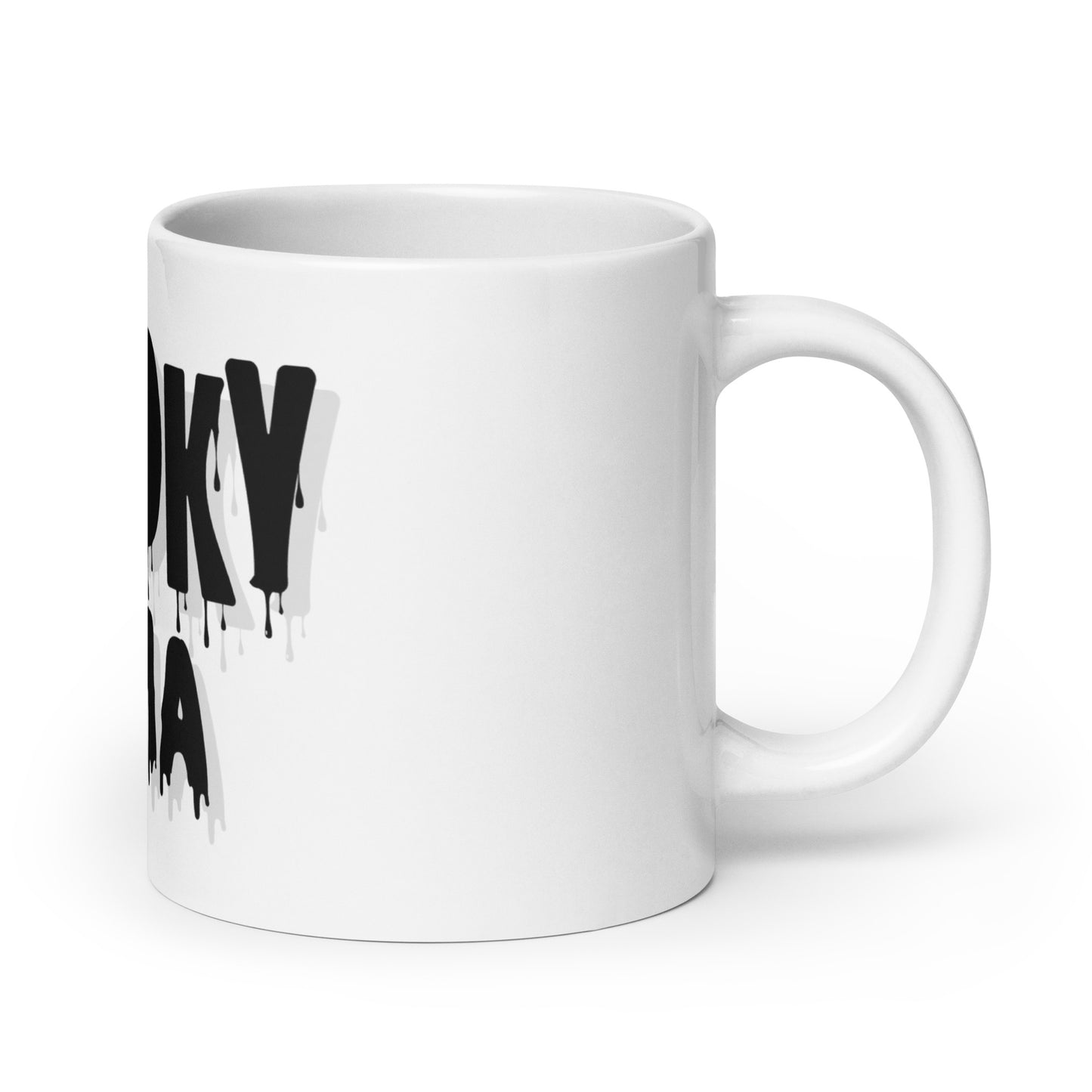 Spooky Mama White Glossy Mug