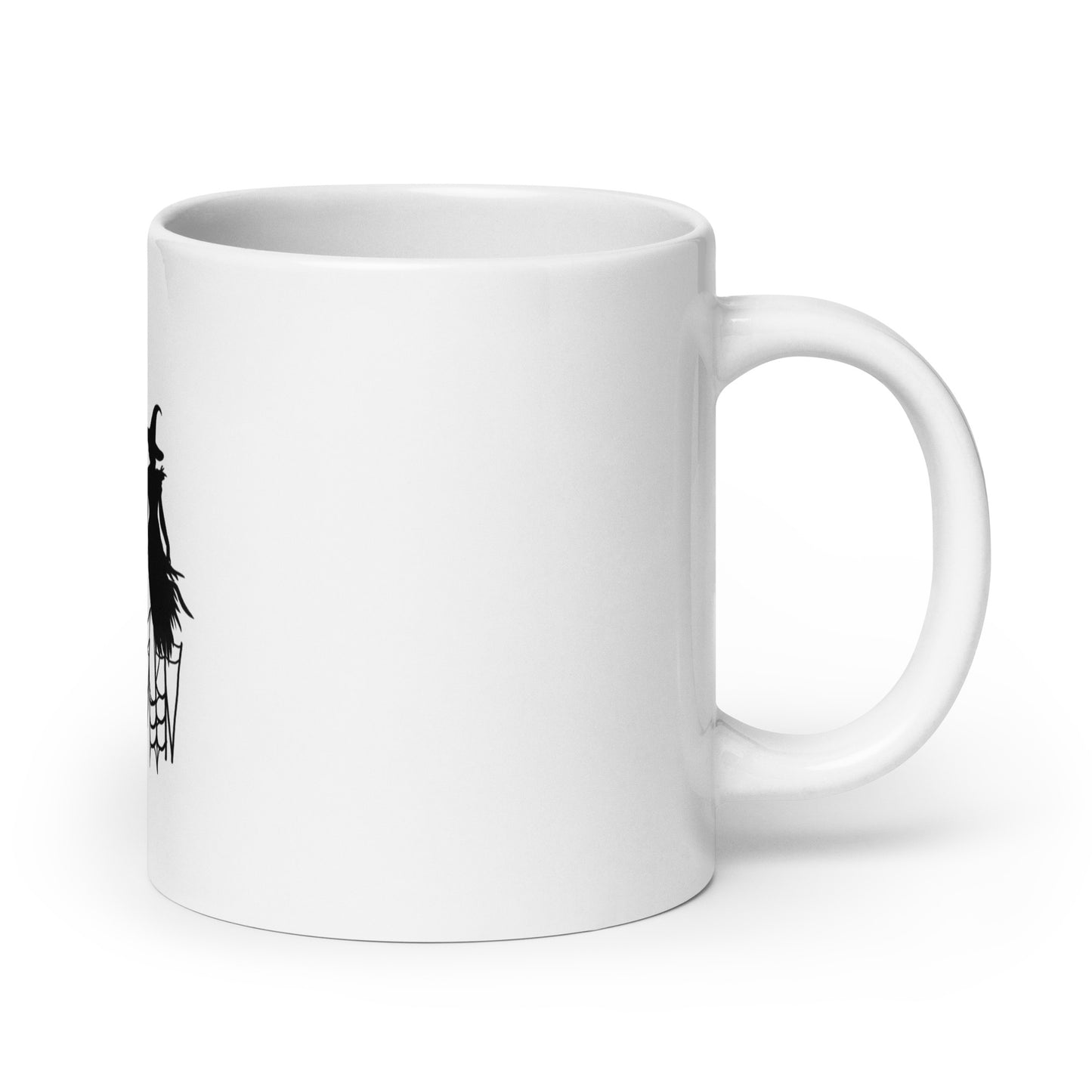 Witch Halloween White glossy mug