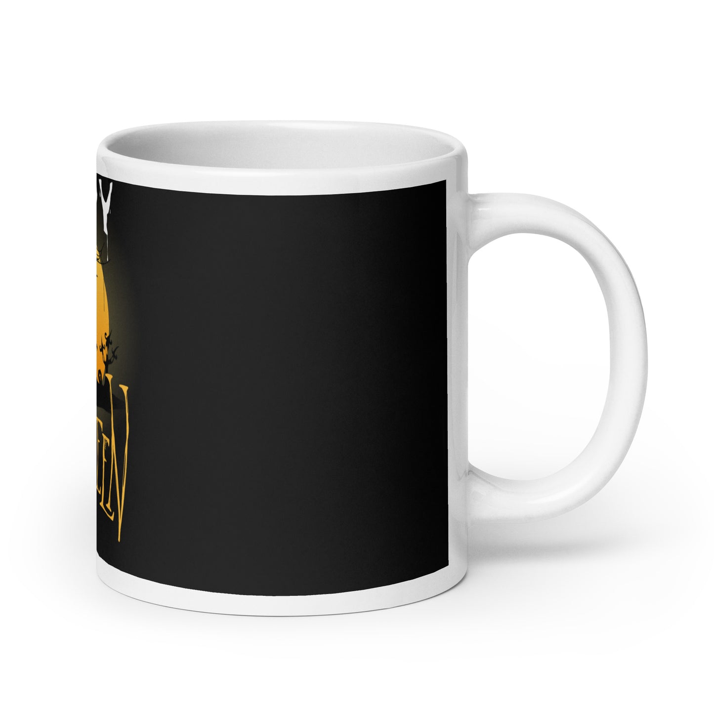 Happy Halloween White Glossy Mug