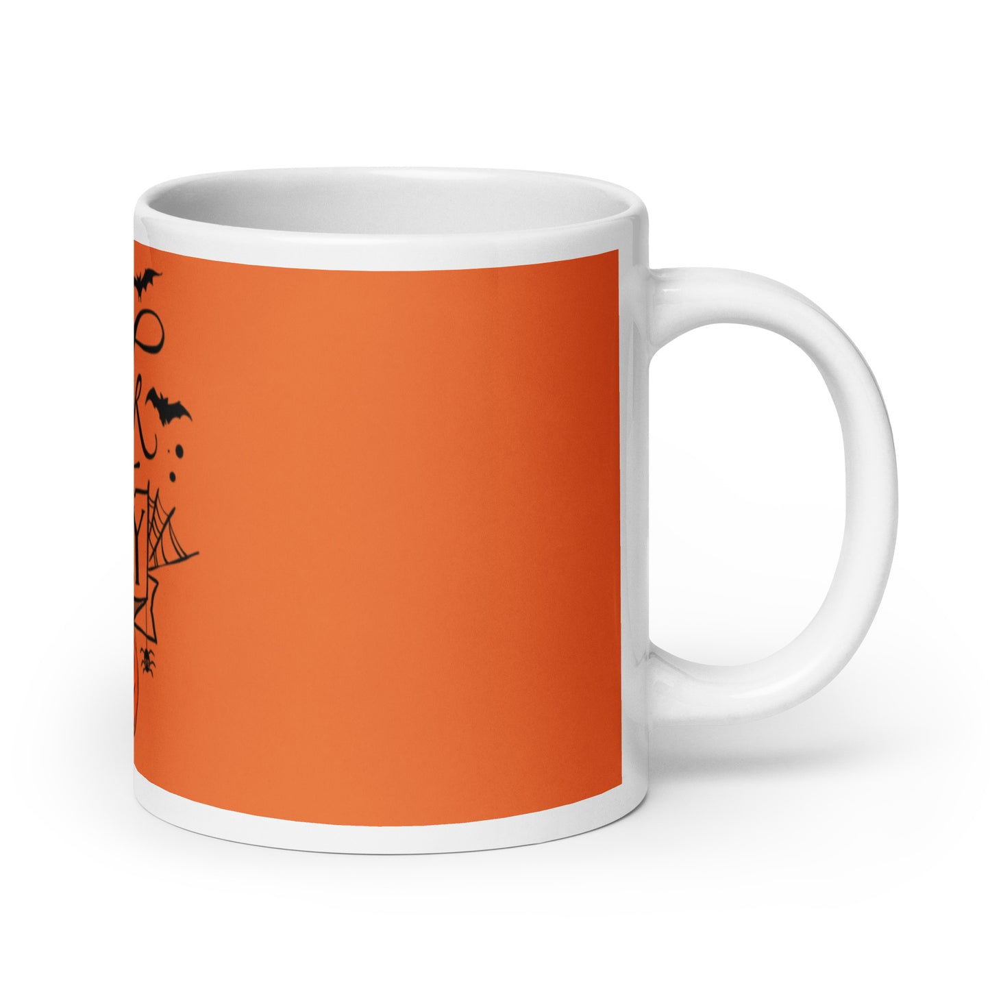 Halloween Drink White glossy mug