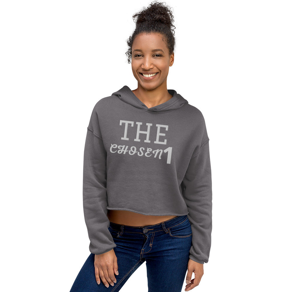 The Chosen 1 Crop Hoodie