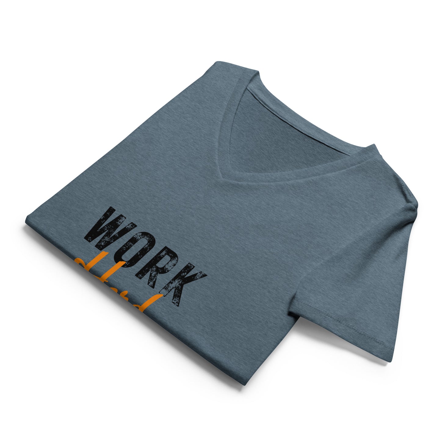 Work Hard Play Hard Women’s relaxed v-neck t-shirt