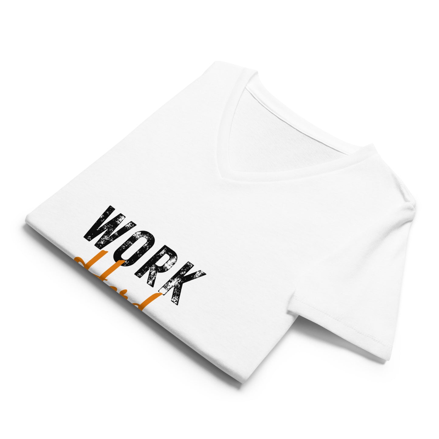 Work Hard Play Hard Women’s relaxed v-neck t-shirt