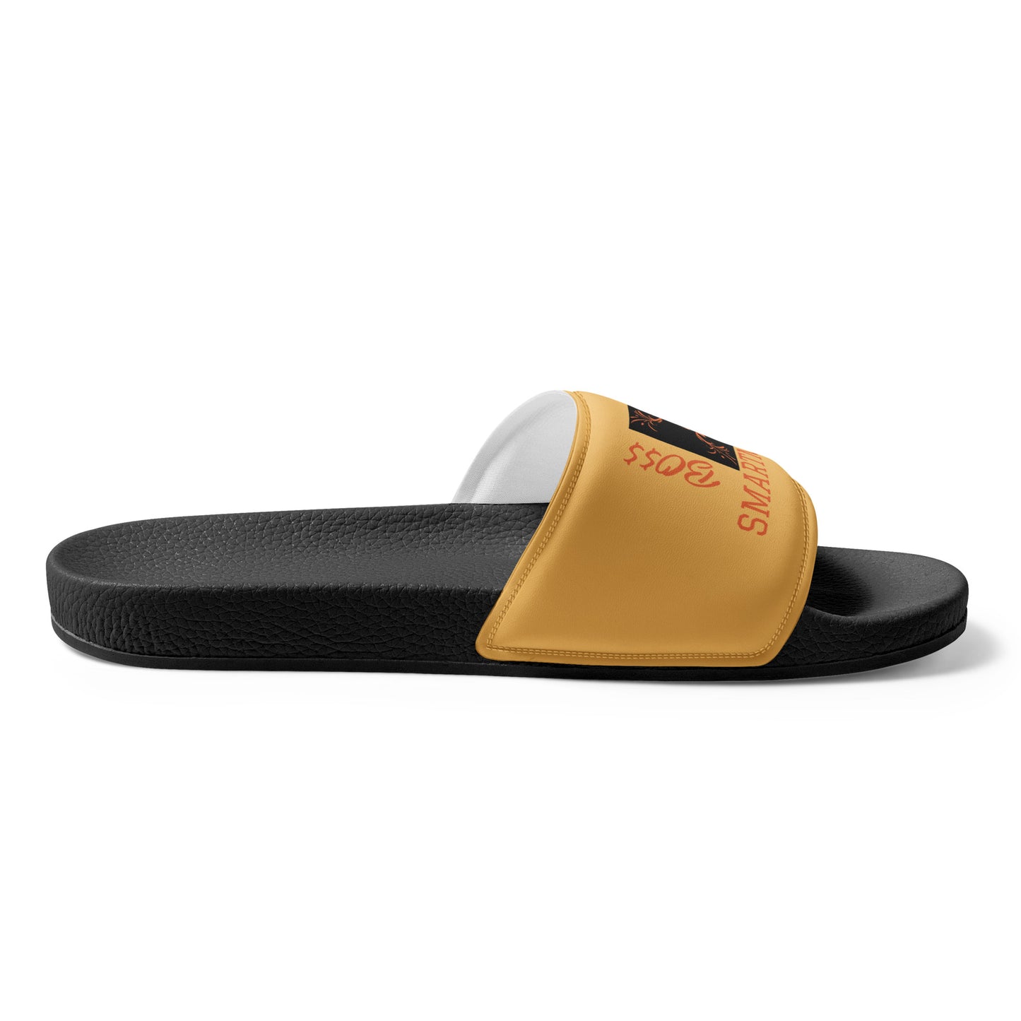 Boss Women's slides + Yellow