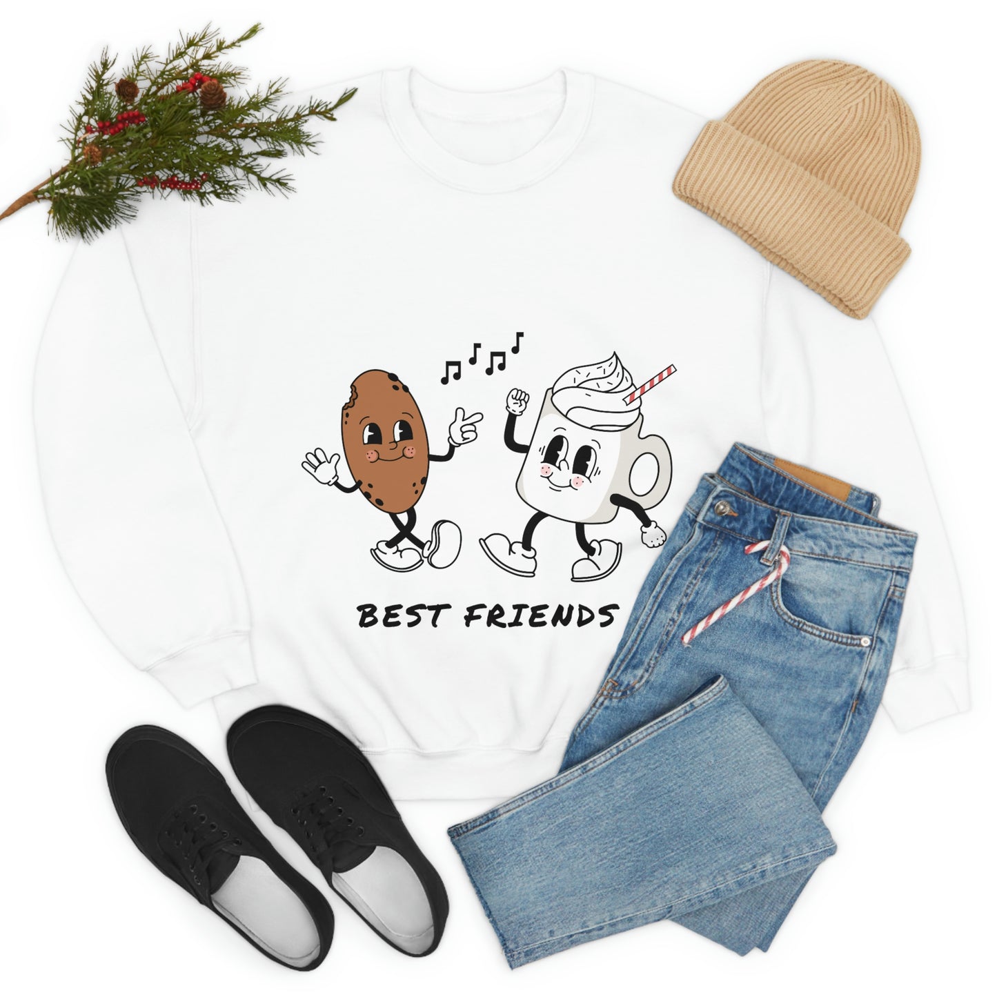 Best Friends  Crewneck Sweatshirt