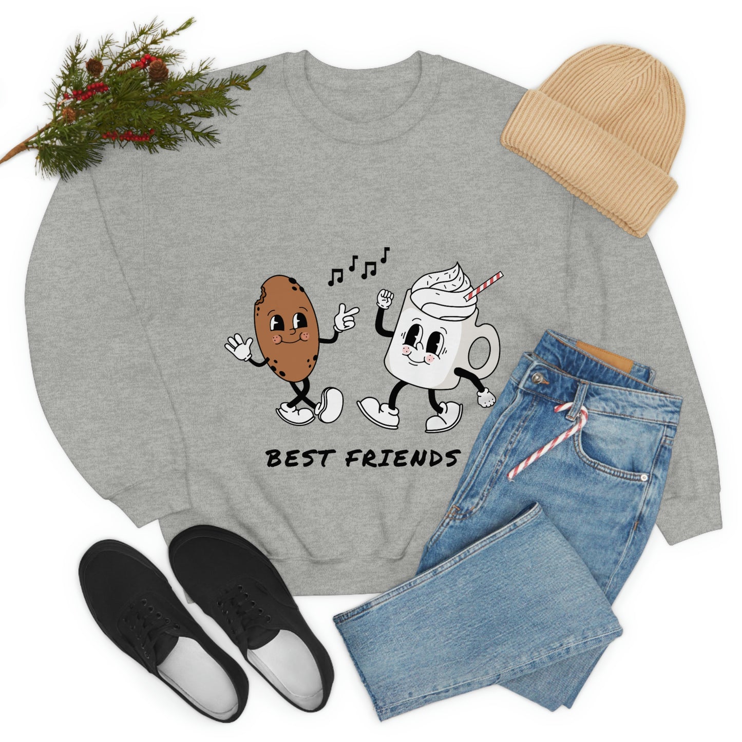 Best Friends  Crewneck Sweatshirt