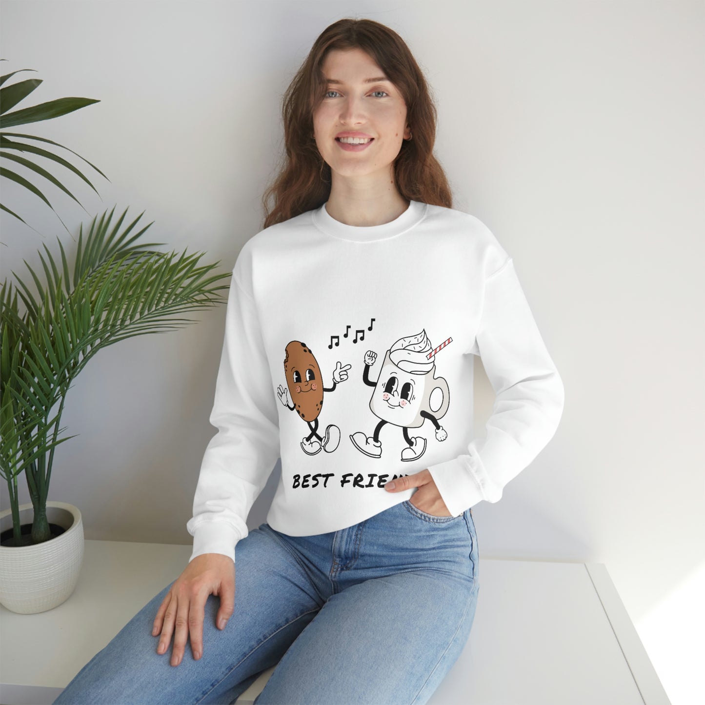 Best Friends  Crewneck Sweatshirt