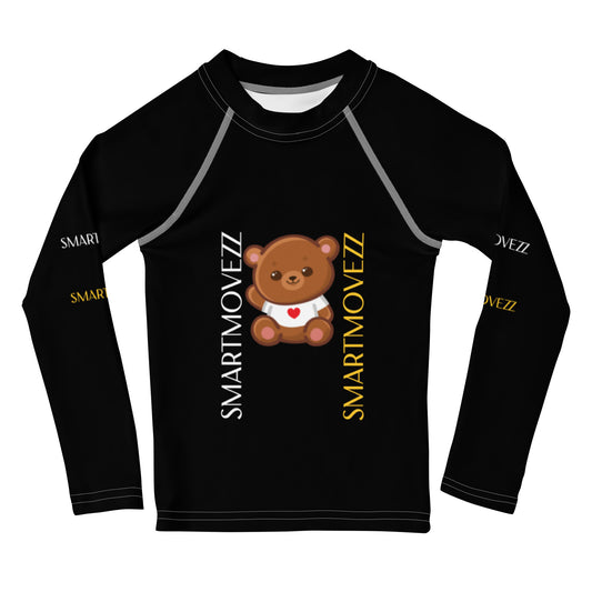 S bear b. Kids Rash Guard