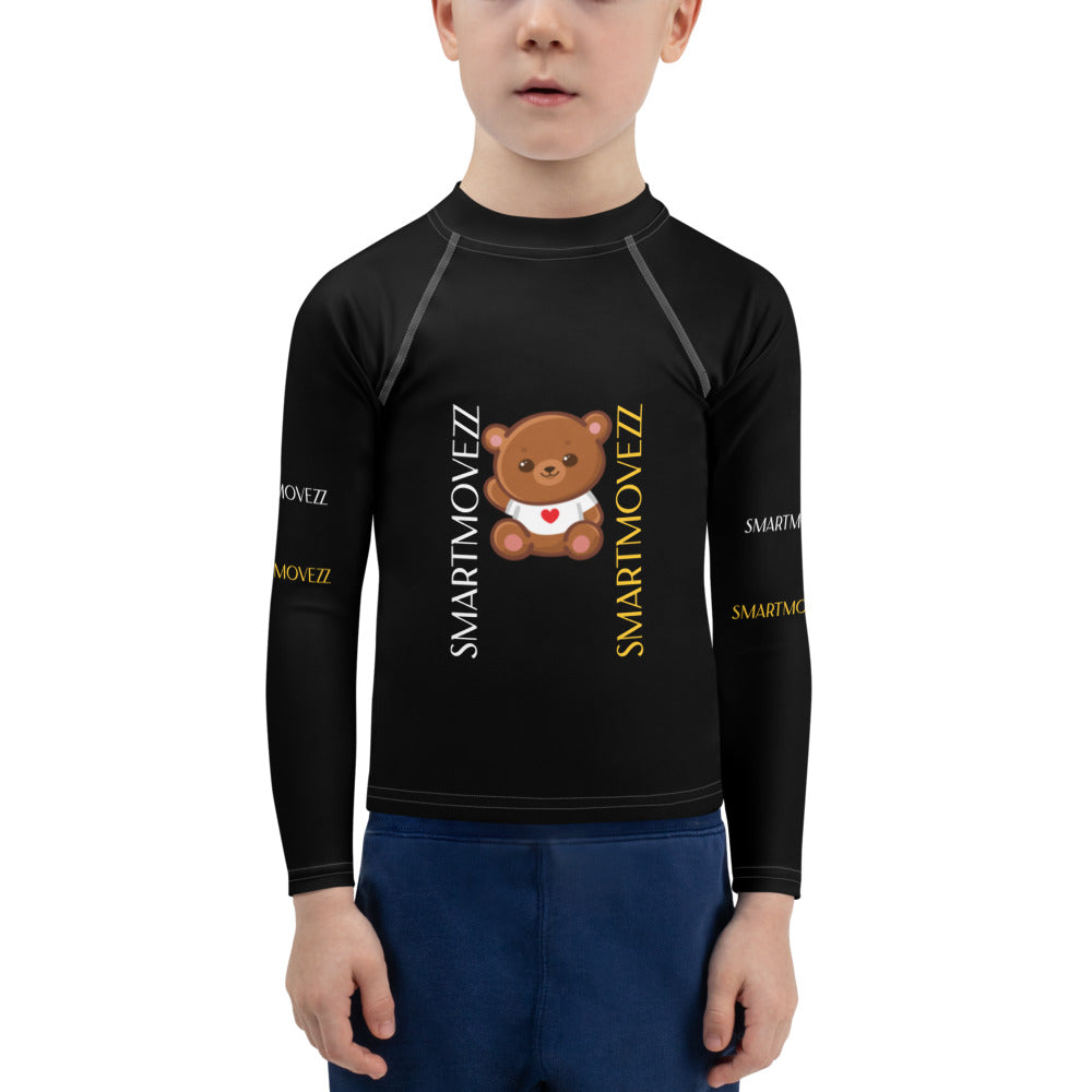 S bear b. Kids Rash Guard