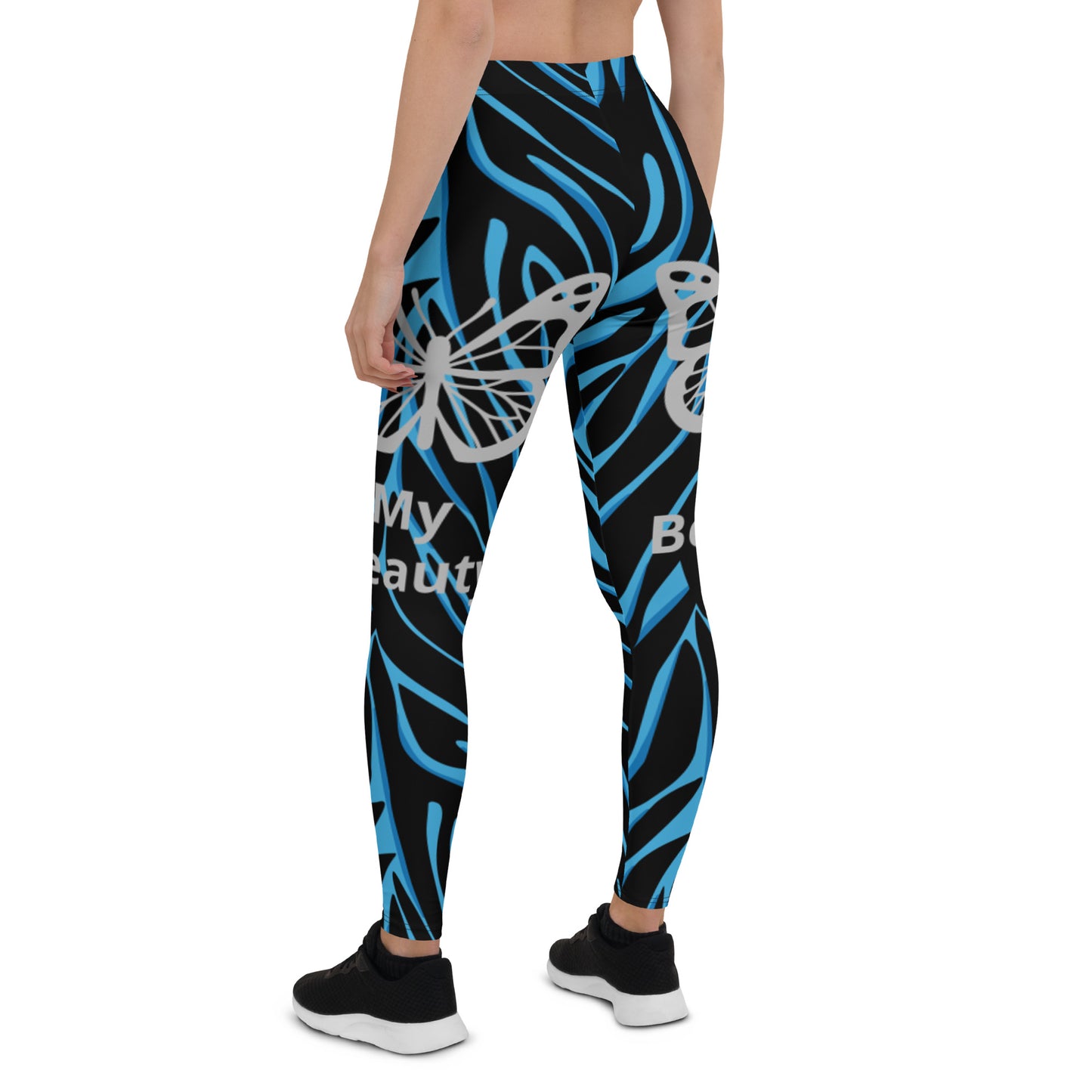 Leggings Tiger Blue