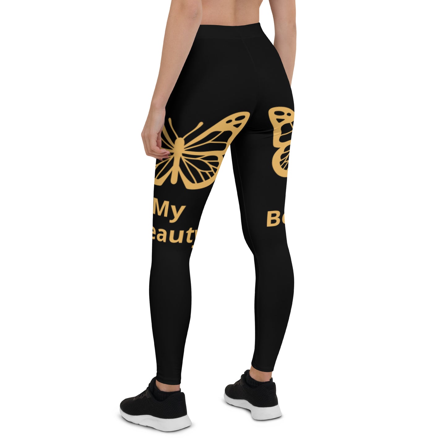 Leggings blk/Gold