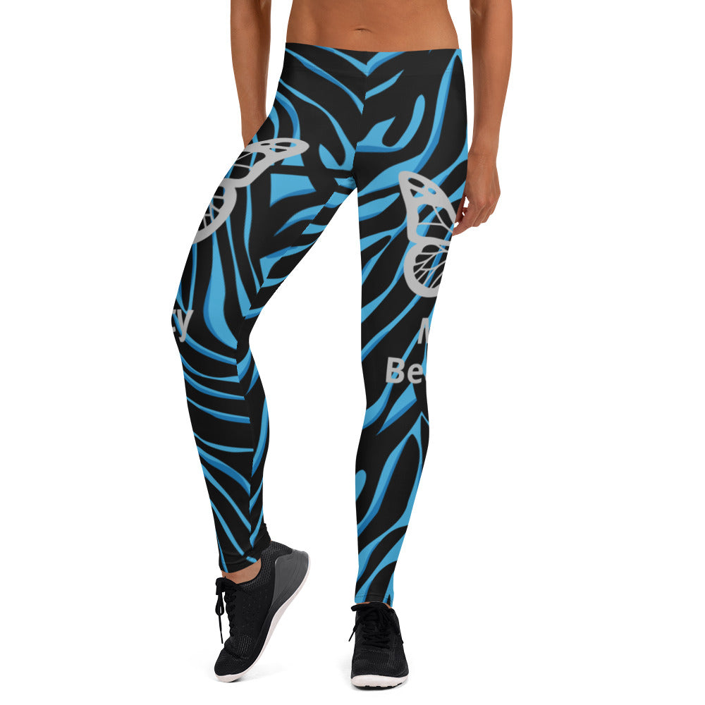 Leggings Tiger Blue