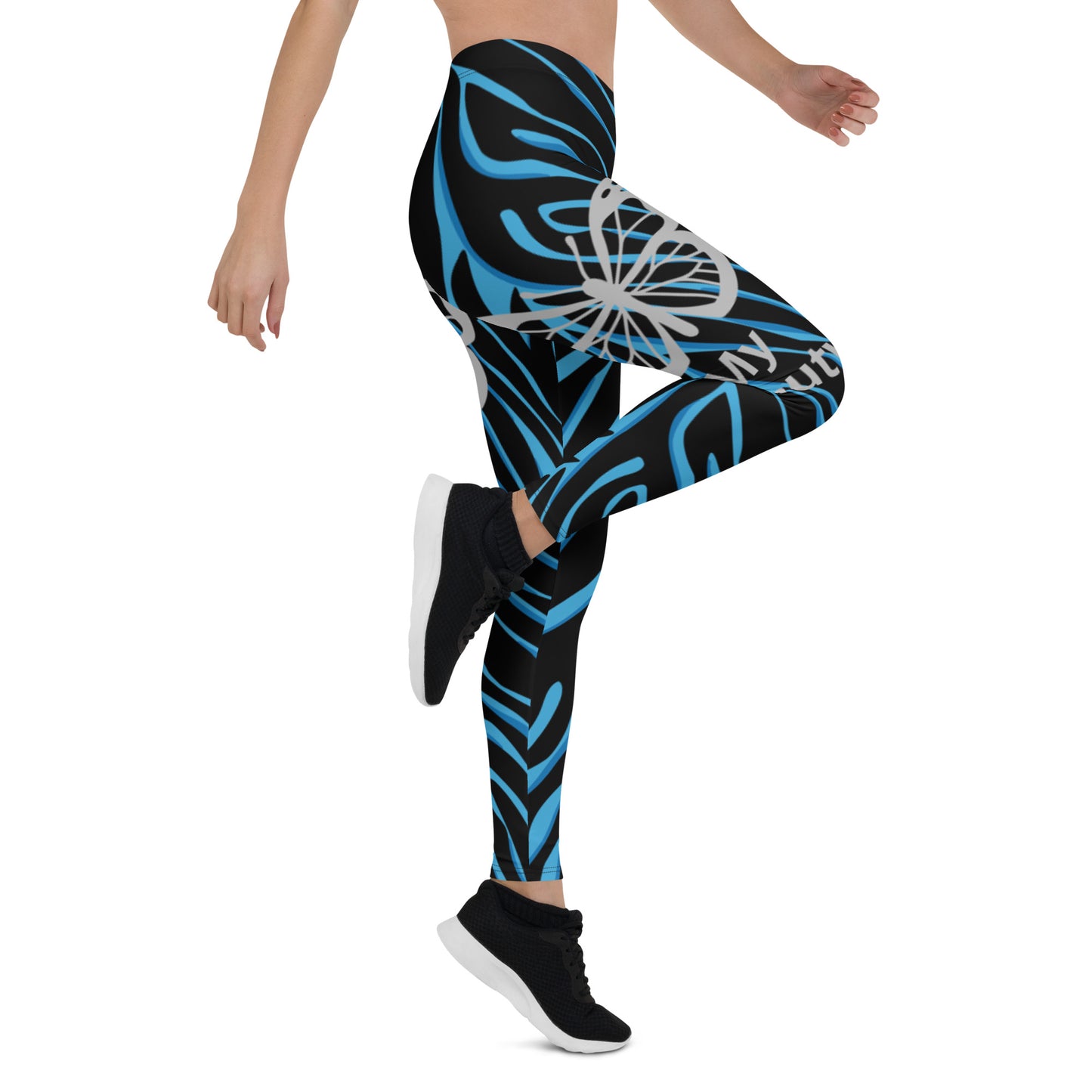 Leggings Tiger Blue