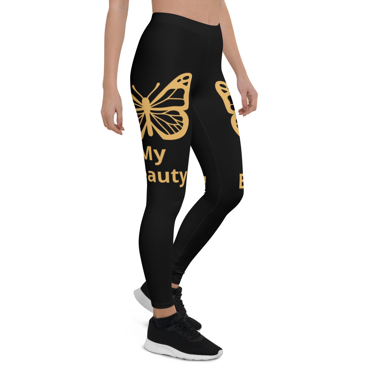 Leggings blk/Gold