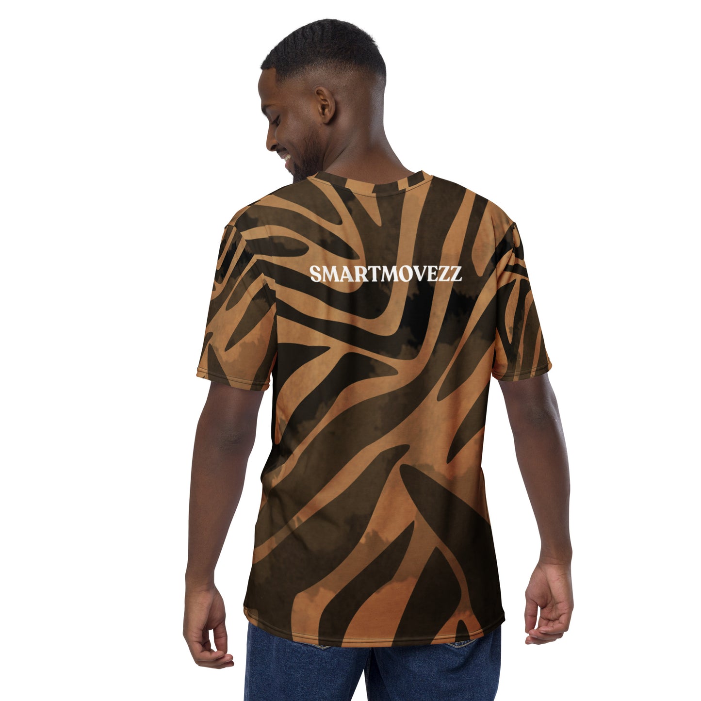 Men's Hustler Mode T Stripped t-shirt