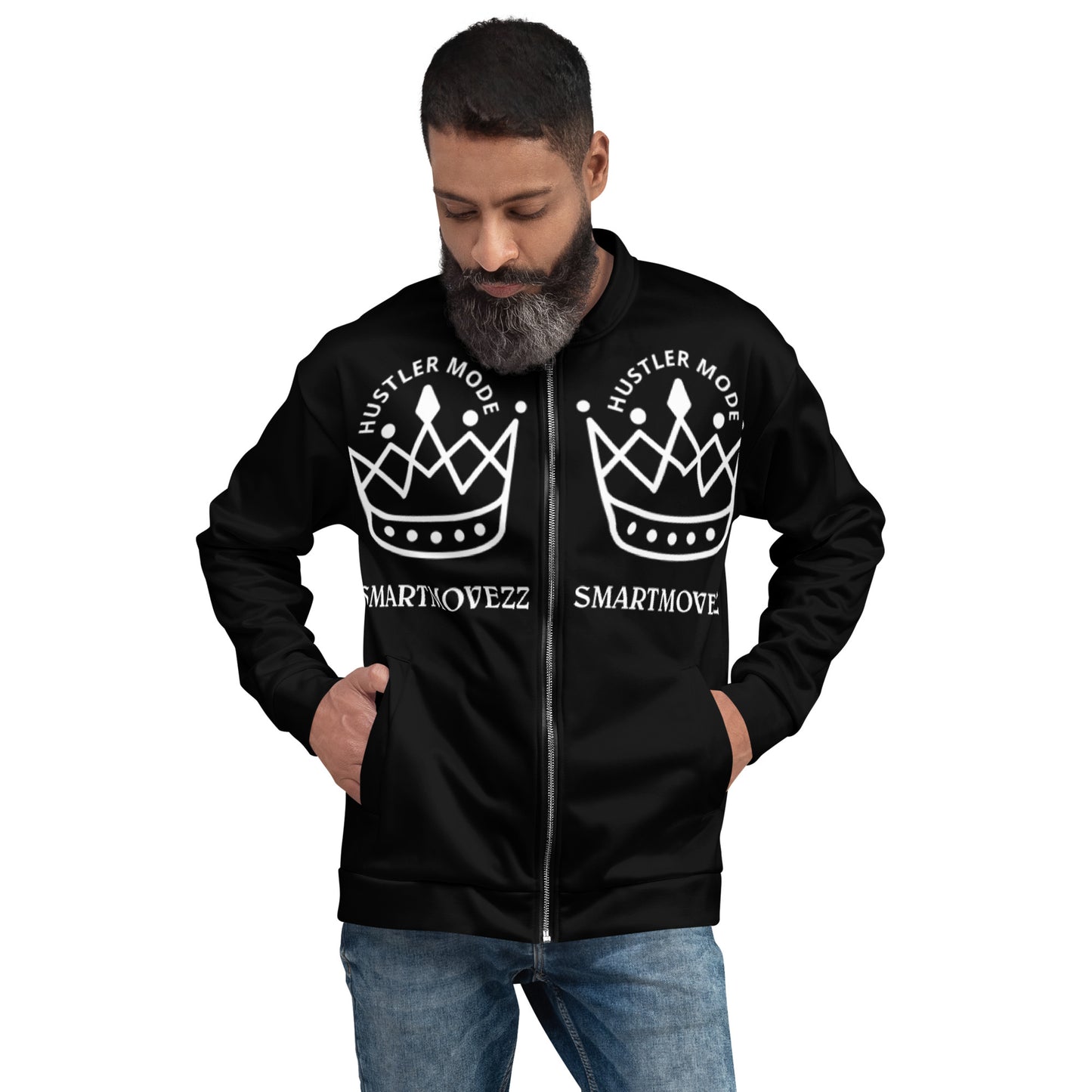 Hustler Mode BLK Bomber Jacket