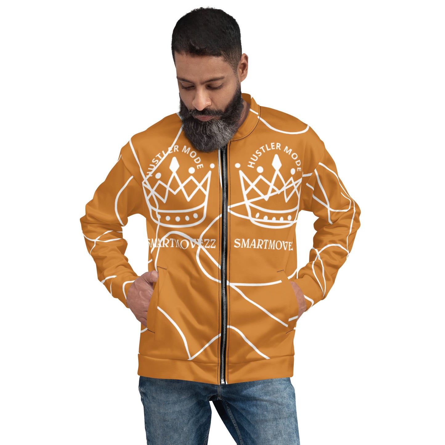 Hustler Mode BRO Bomber Jacket