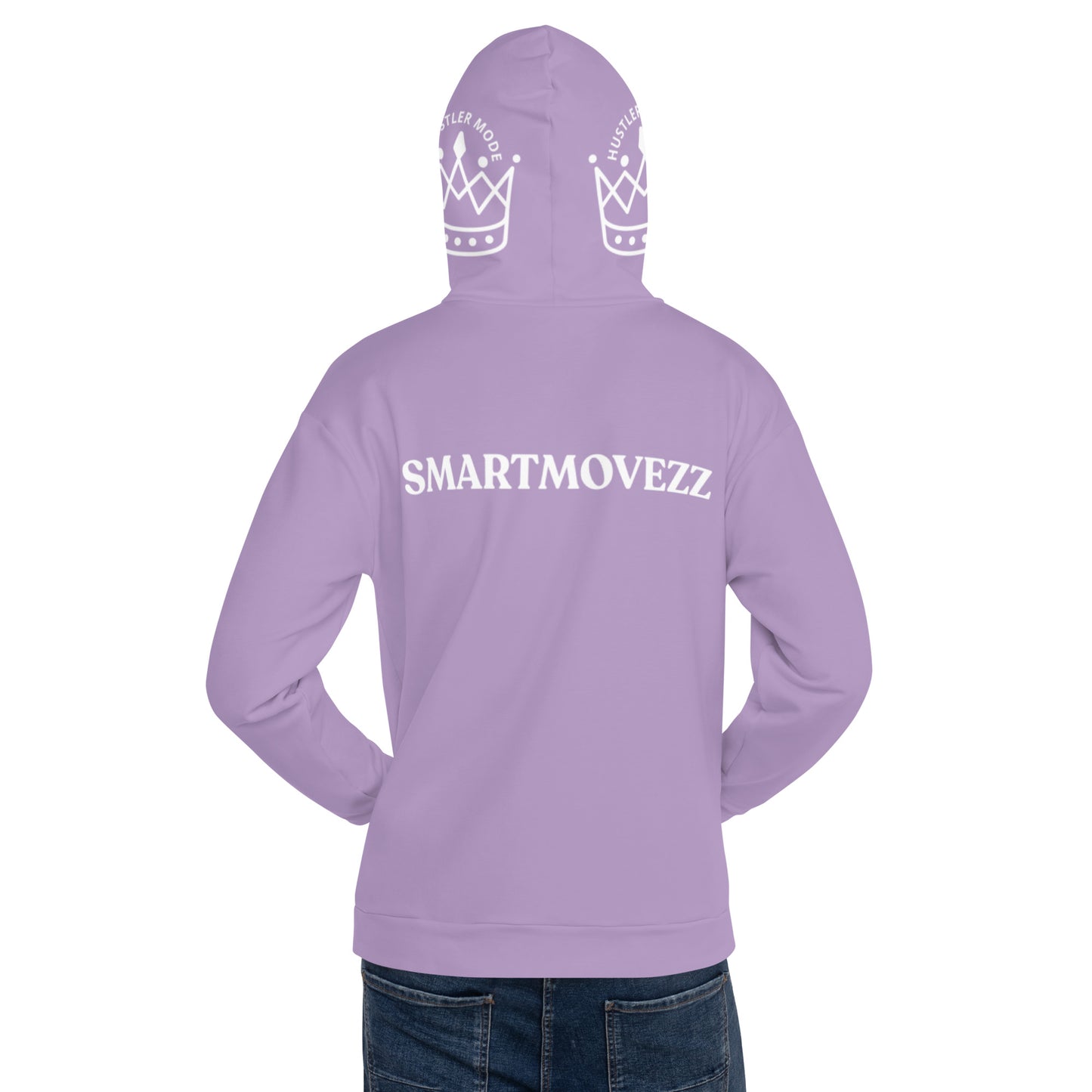 Hustler Mode Lavender Hoodie