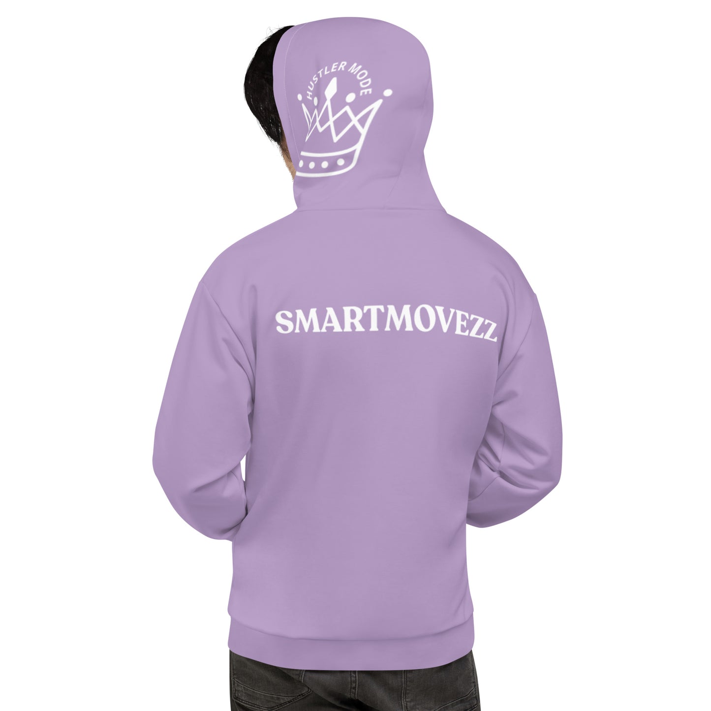 Hustler Mode Lavender Hoodie