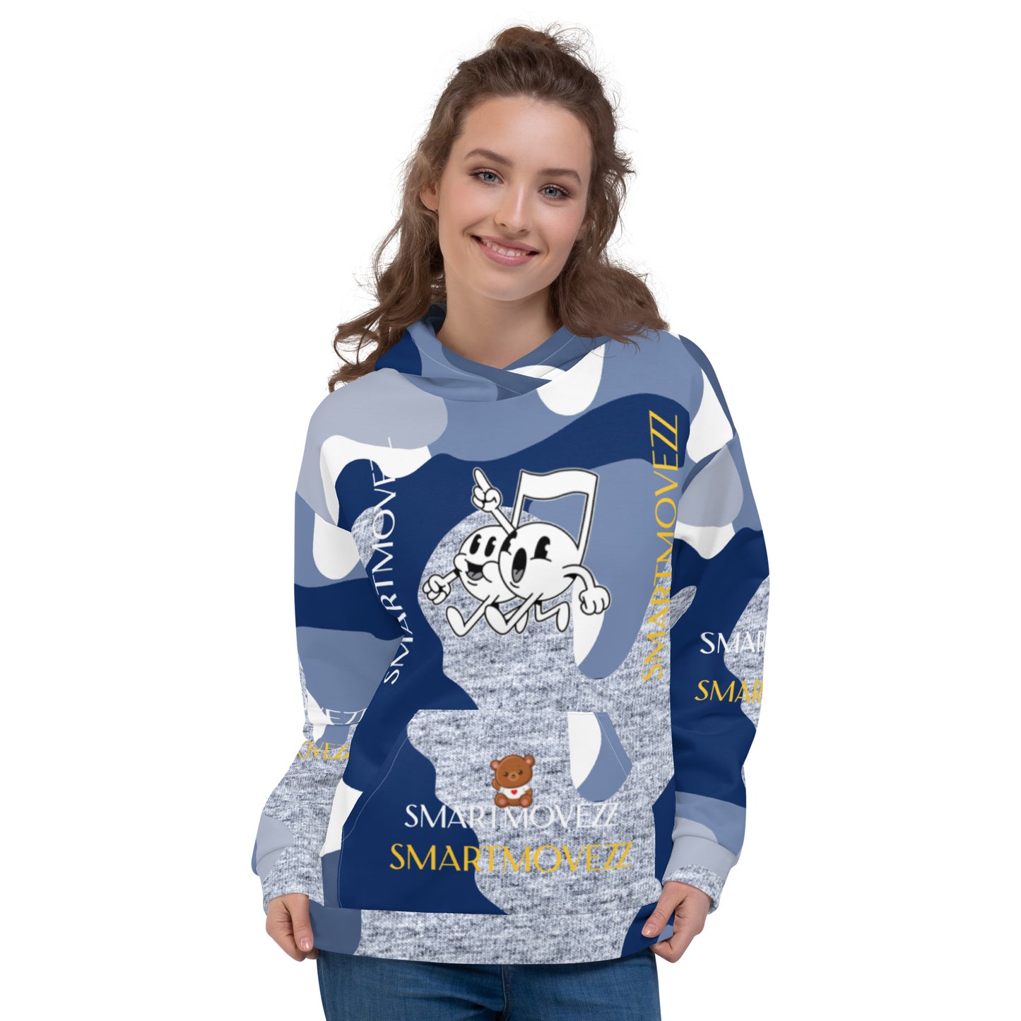 Music Blu Cow Hoodie