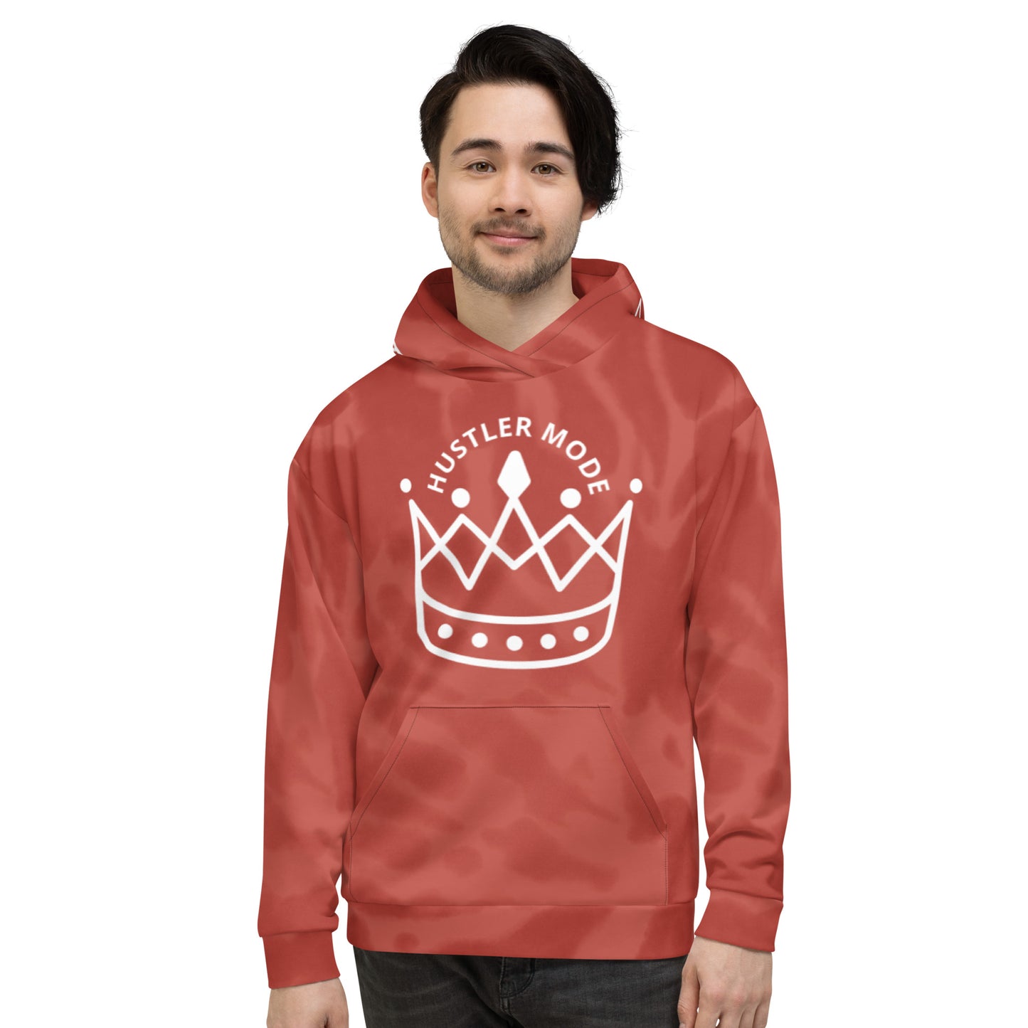 Hustler Mode Cloud Red Hoodie