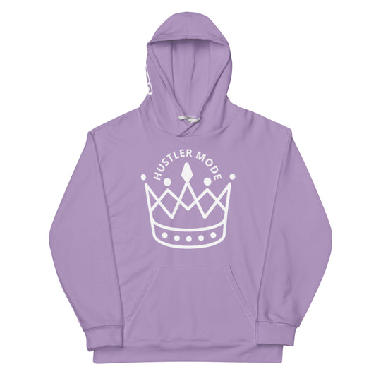 Hustler Mode Lavender Hoodie