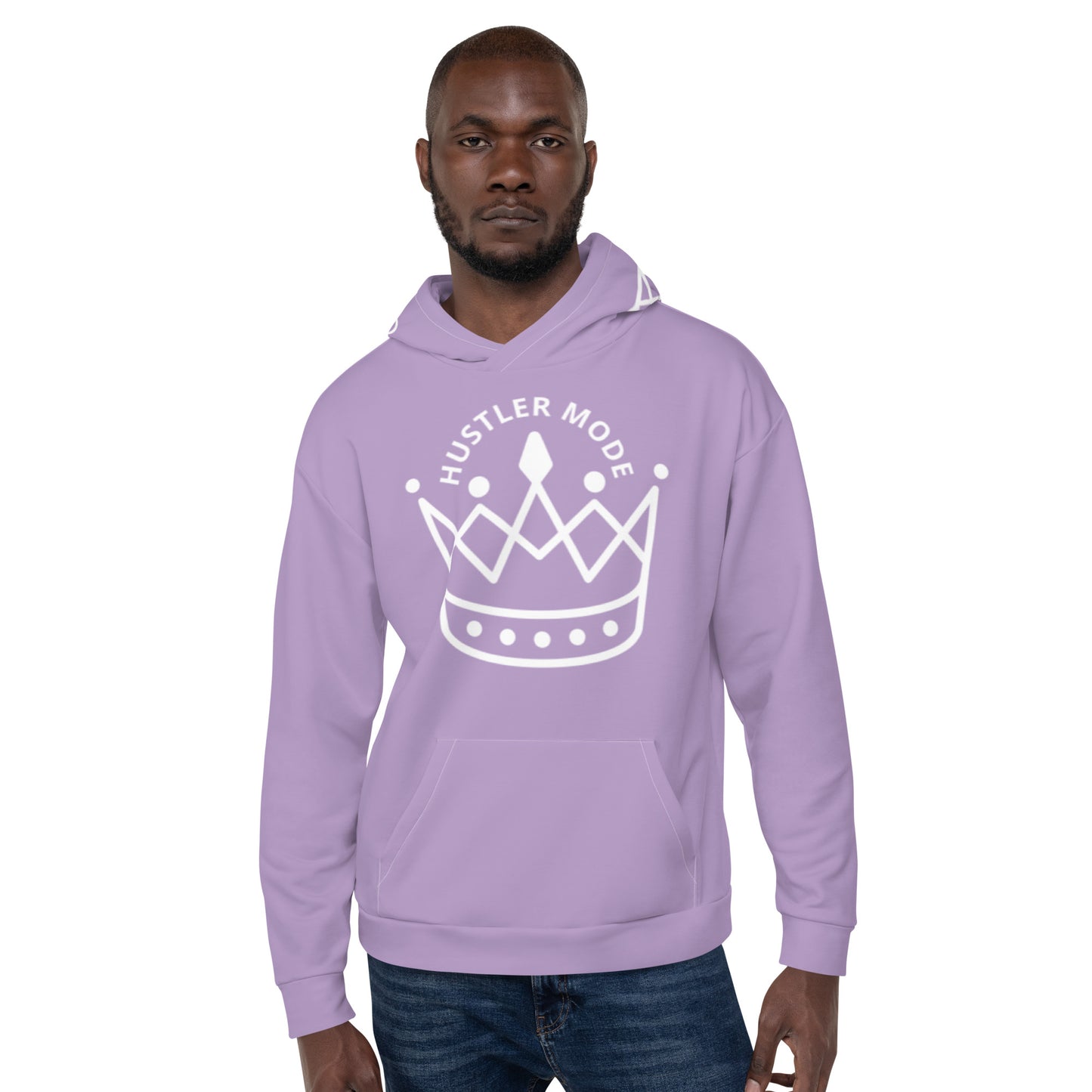 Hustler Mode Lavender Hoodie