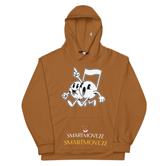 Music Brown Hoodie