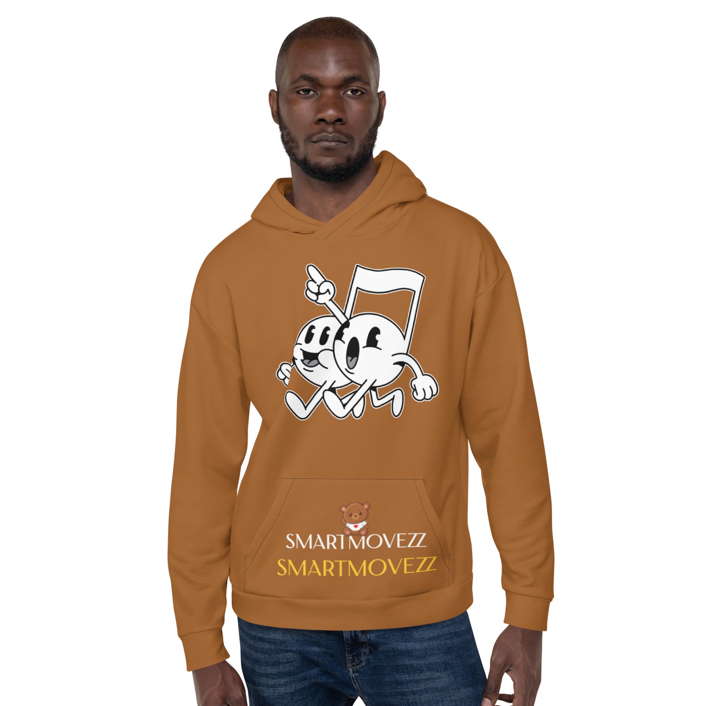 Music Brown Hoodie