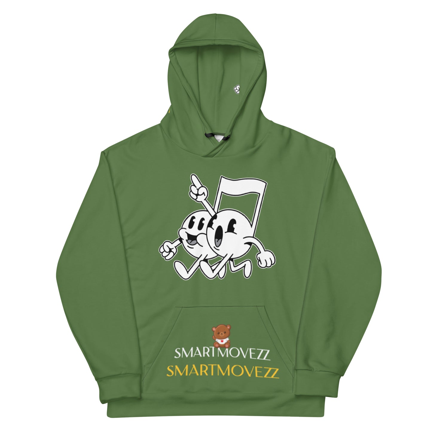 Music Green Hoodie