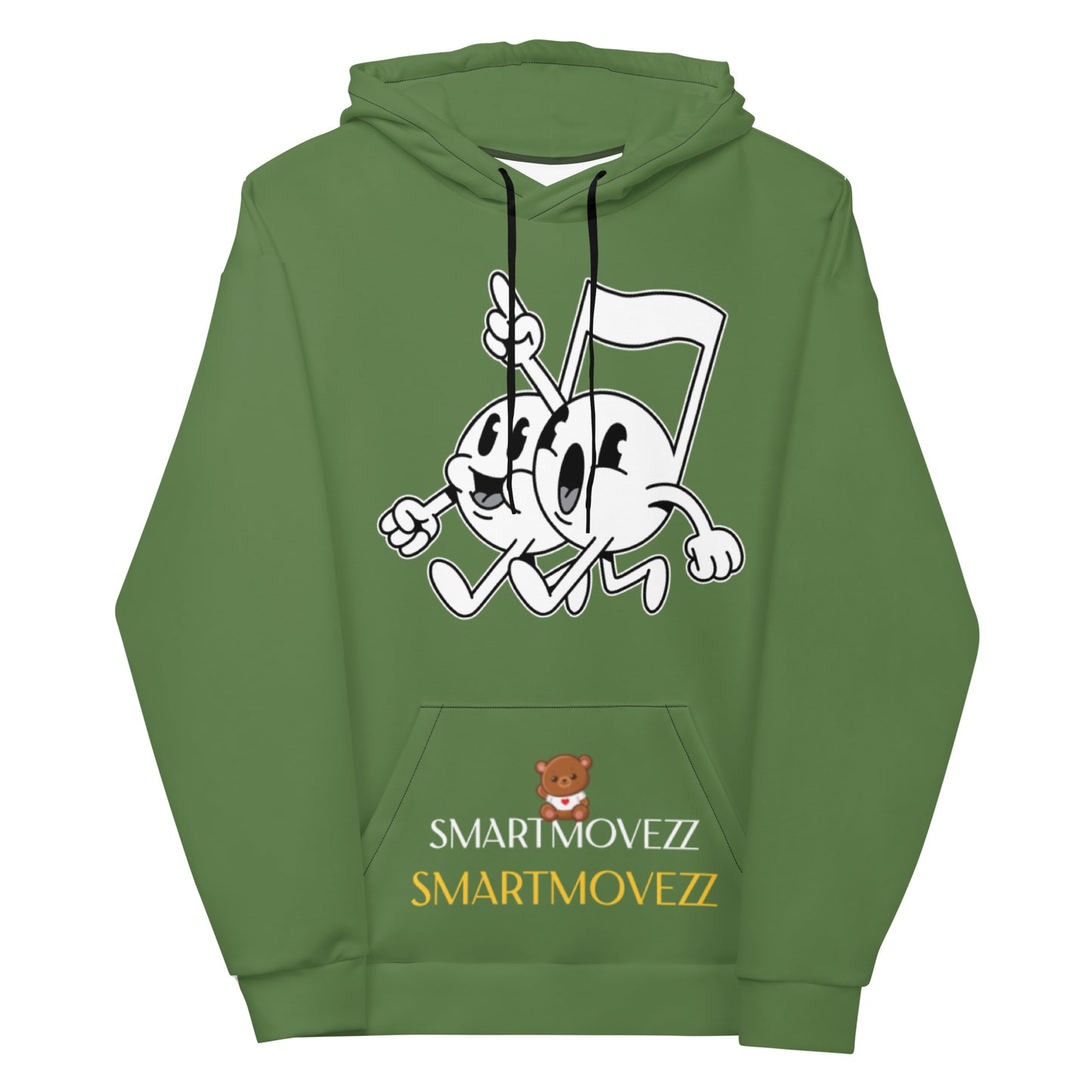 Music Green Hoodie