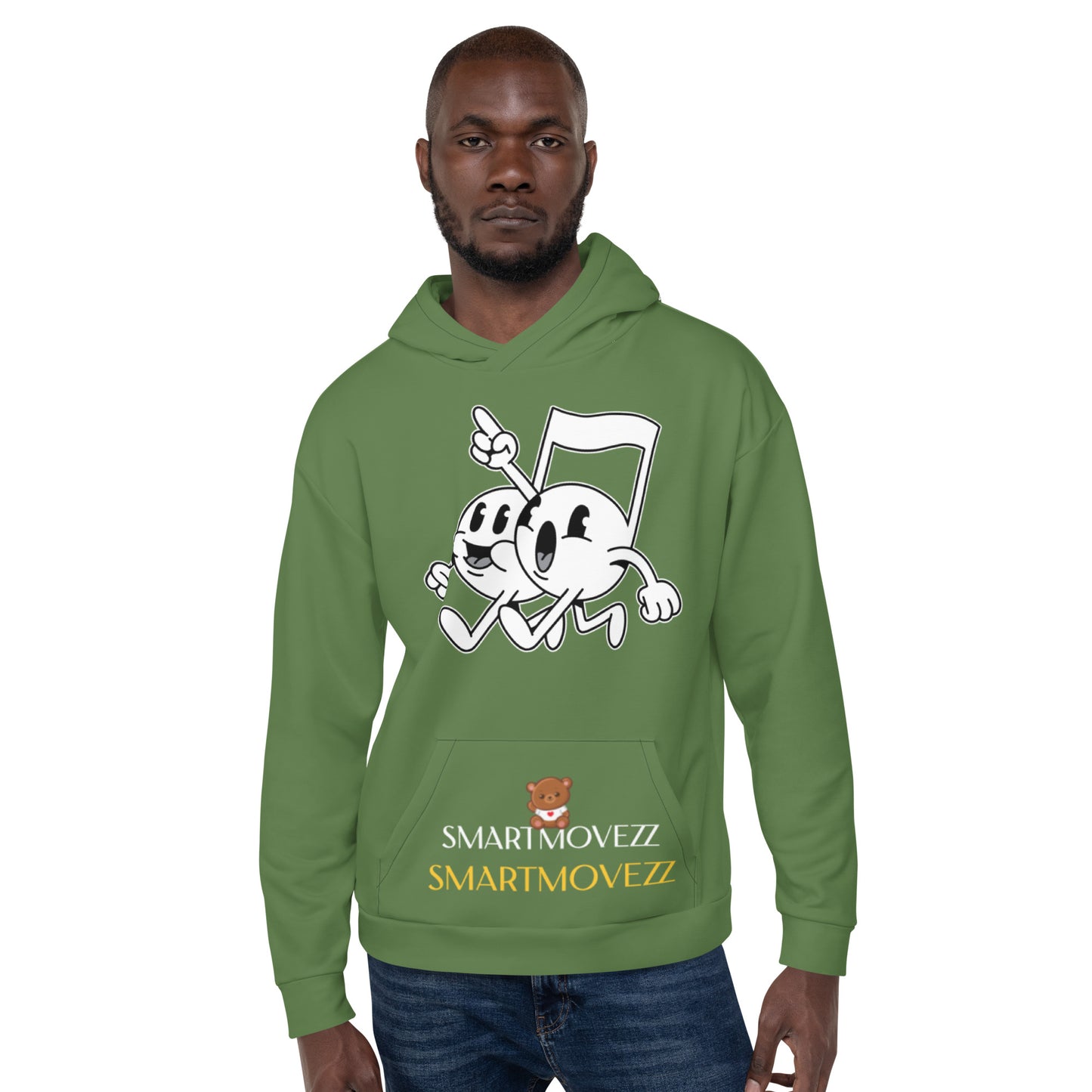 Music Green Hoodie