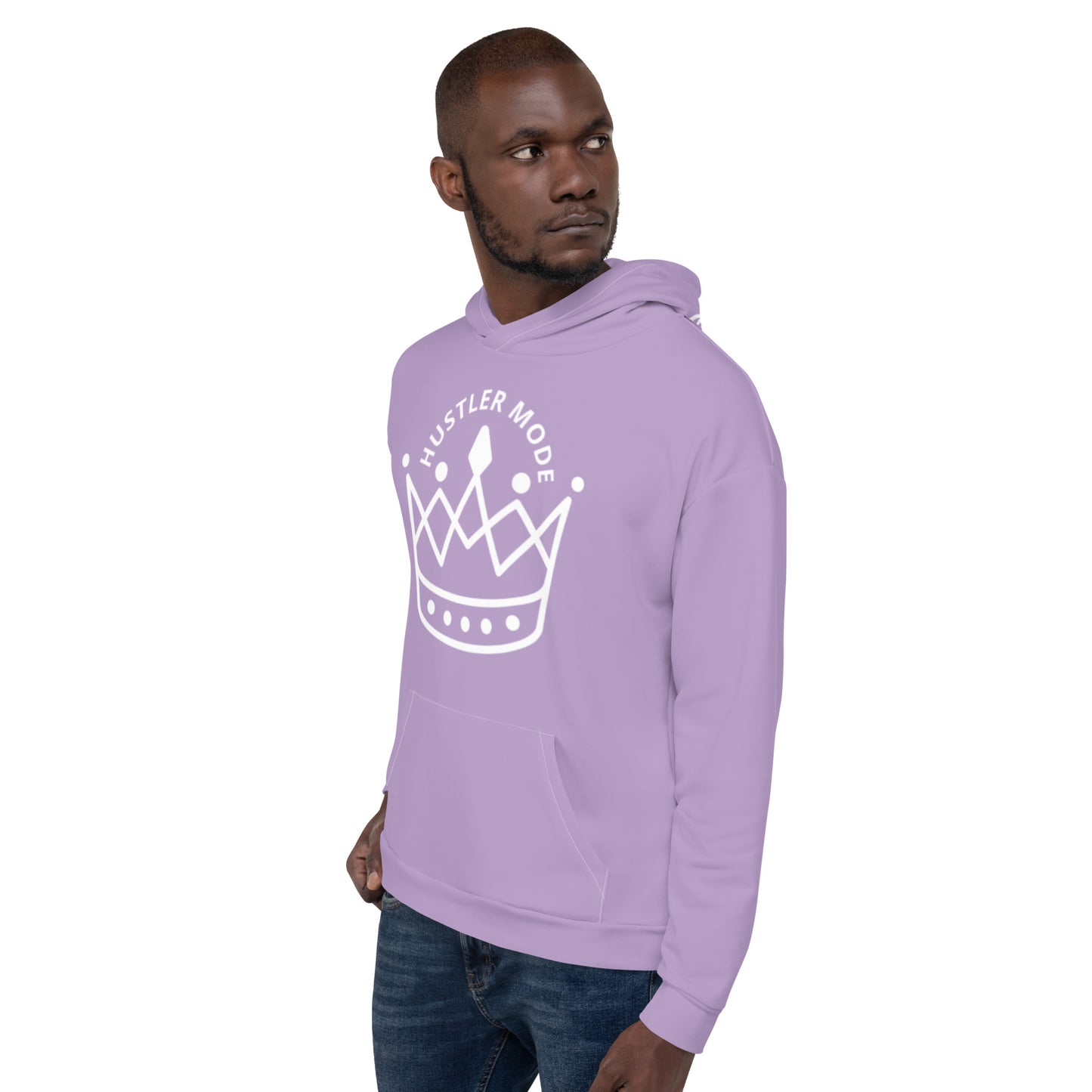 Hustler Mode Lavender Hoodie