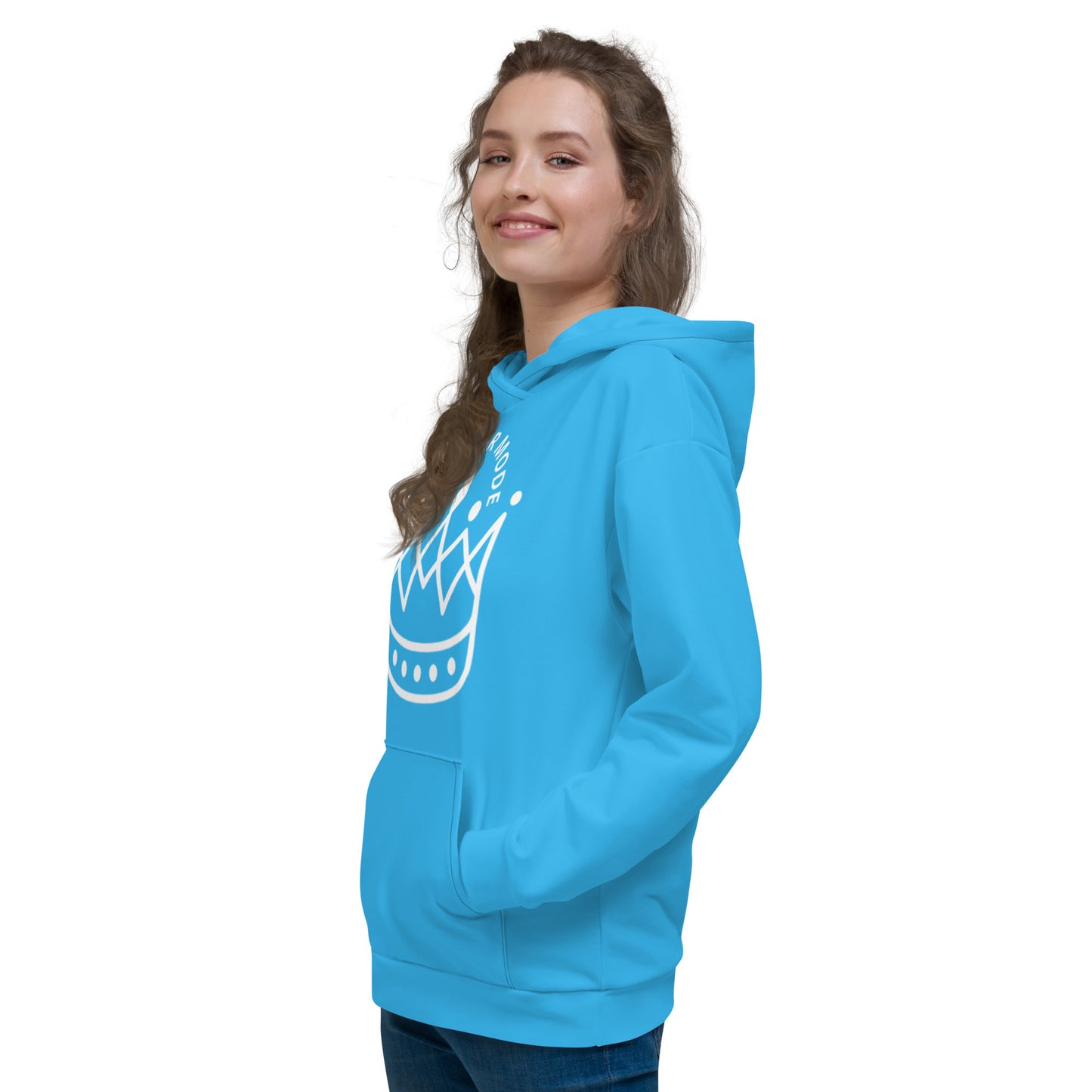 Hustler Mode Blu Sky Hoodie