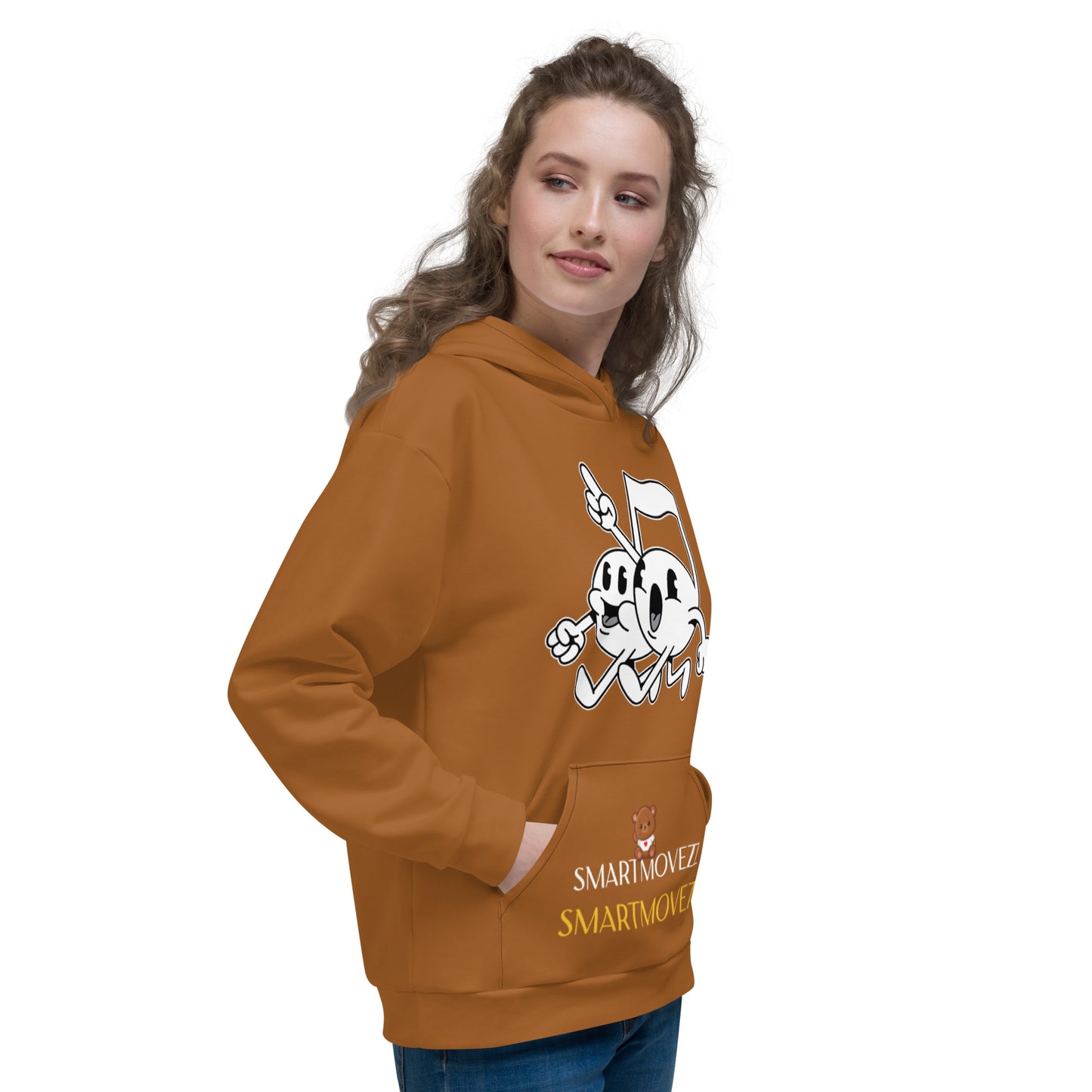 Music Brown Hoodie