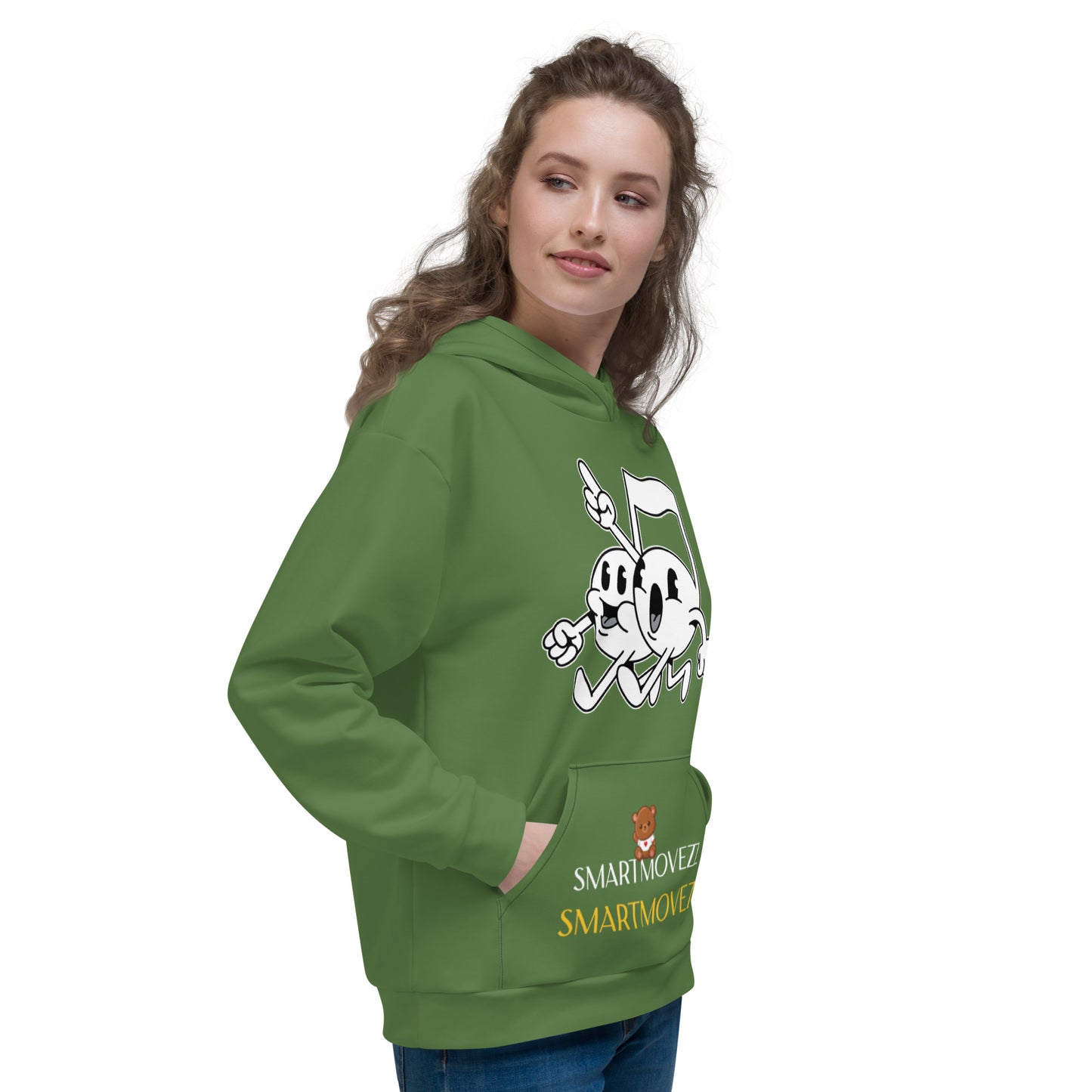 Music Green Hoodie