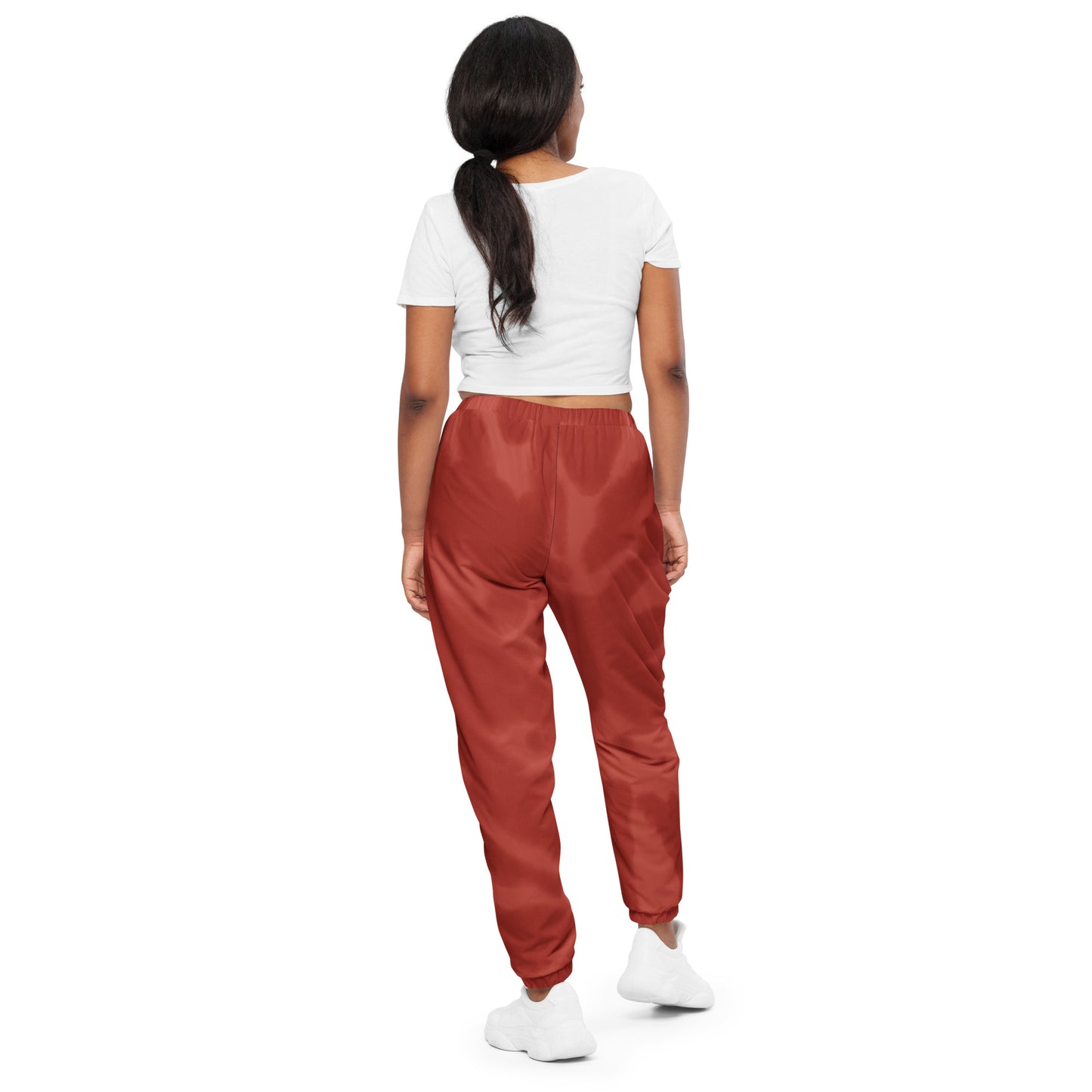 Hustler Mode Cloud Red Track Pants