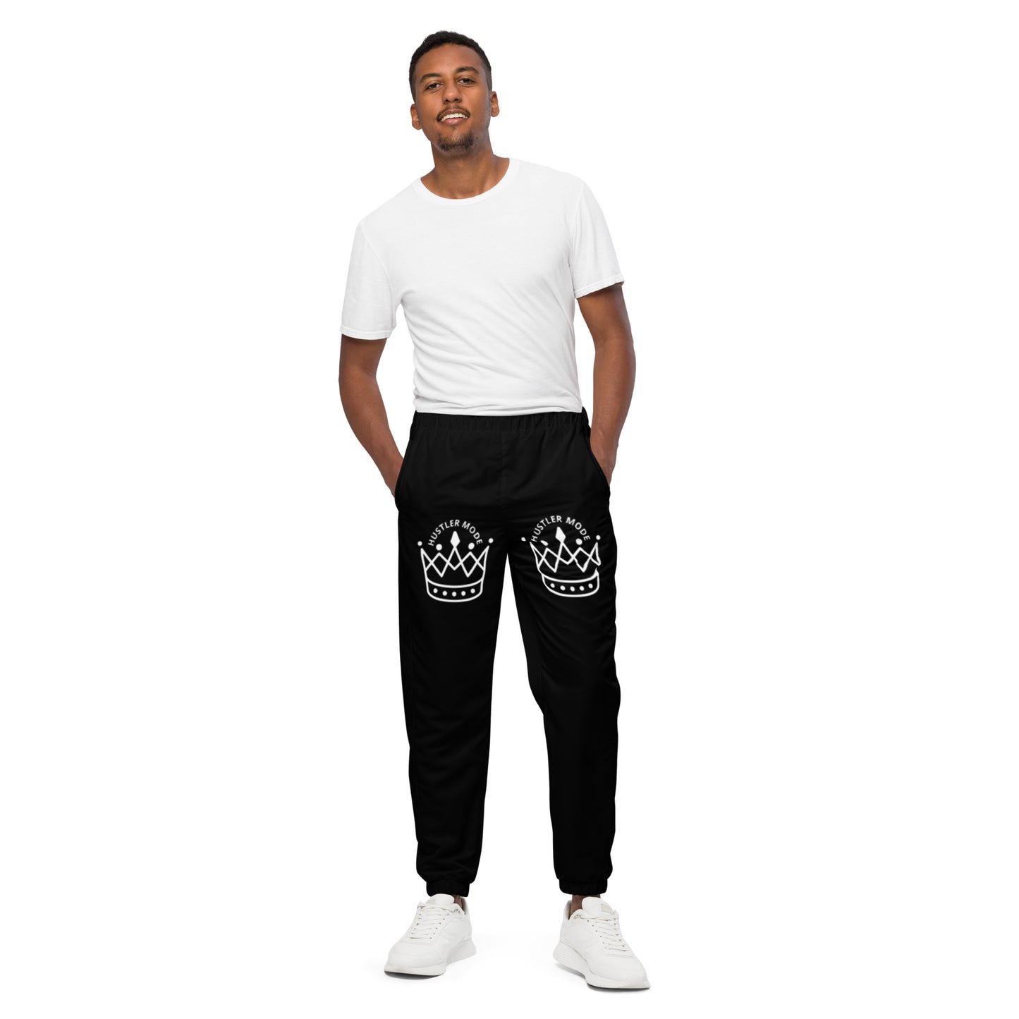 Hustler Mode BLK track pants