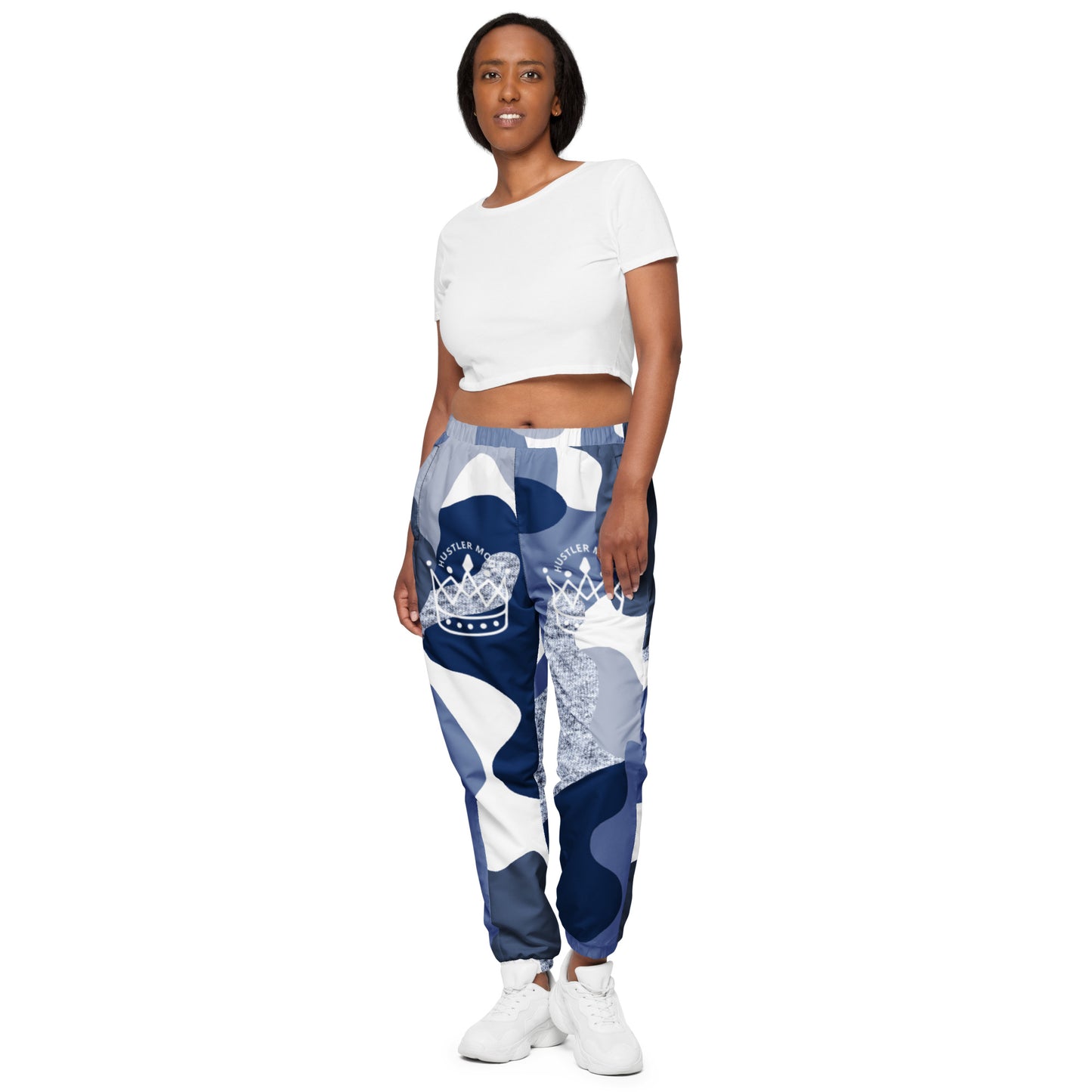 Hustler Mode BLU.W  track pants