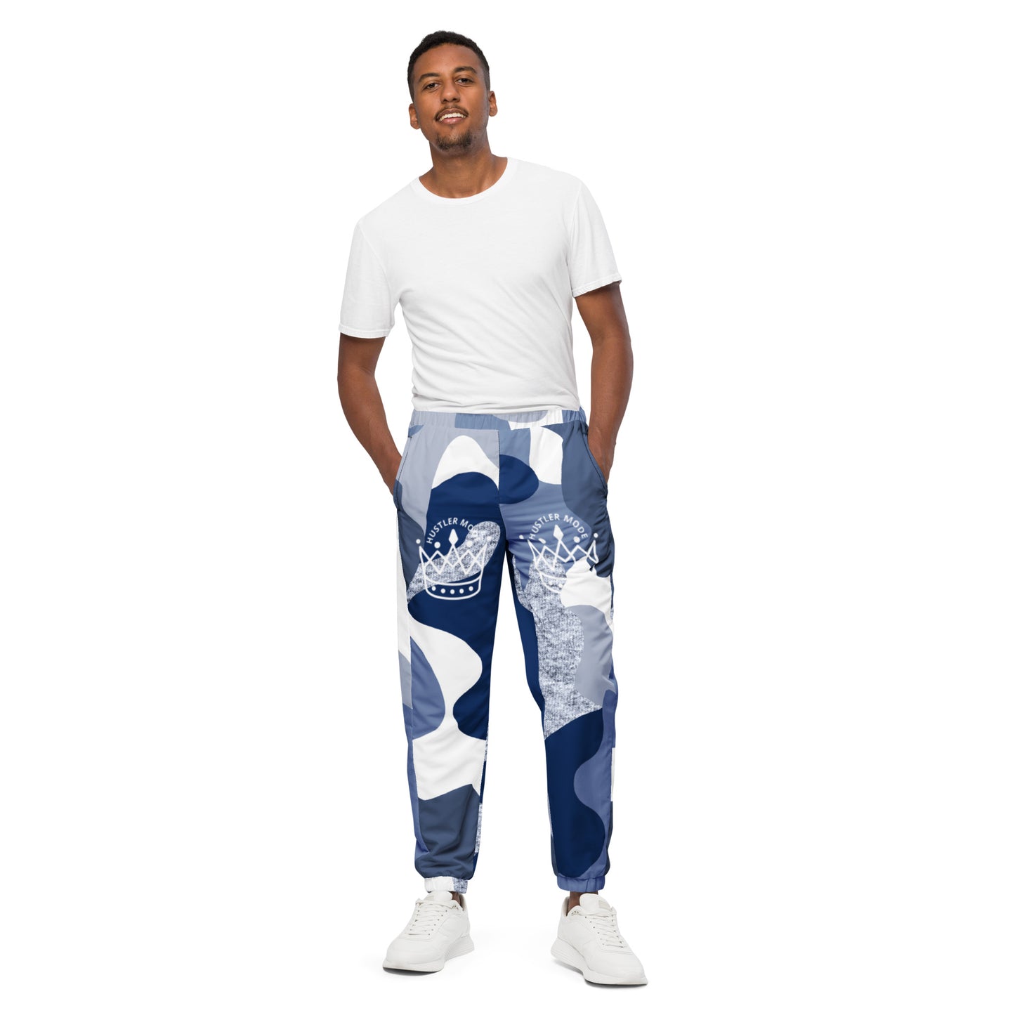 Hustler Mode BLU.W  track pants