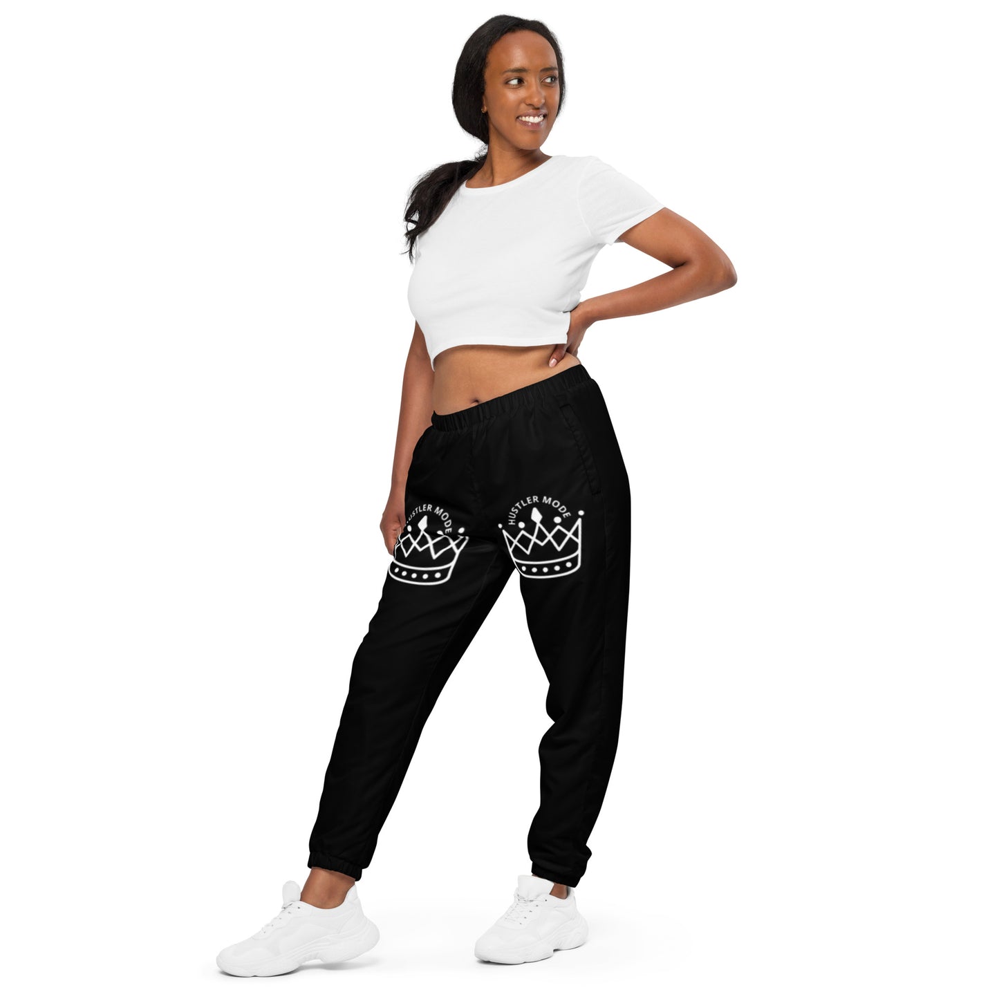 Hustler Mode BLK track pants