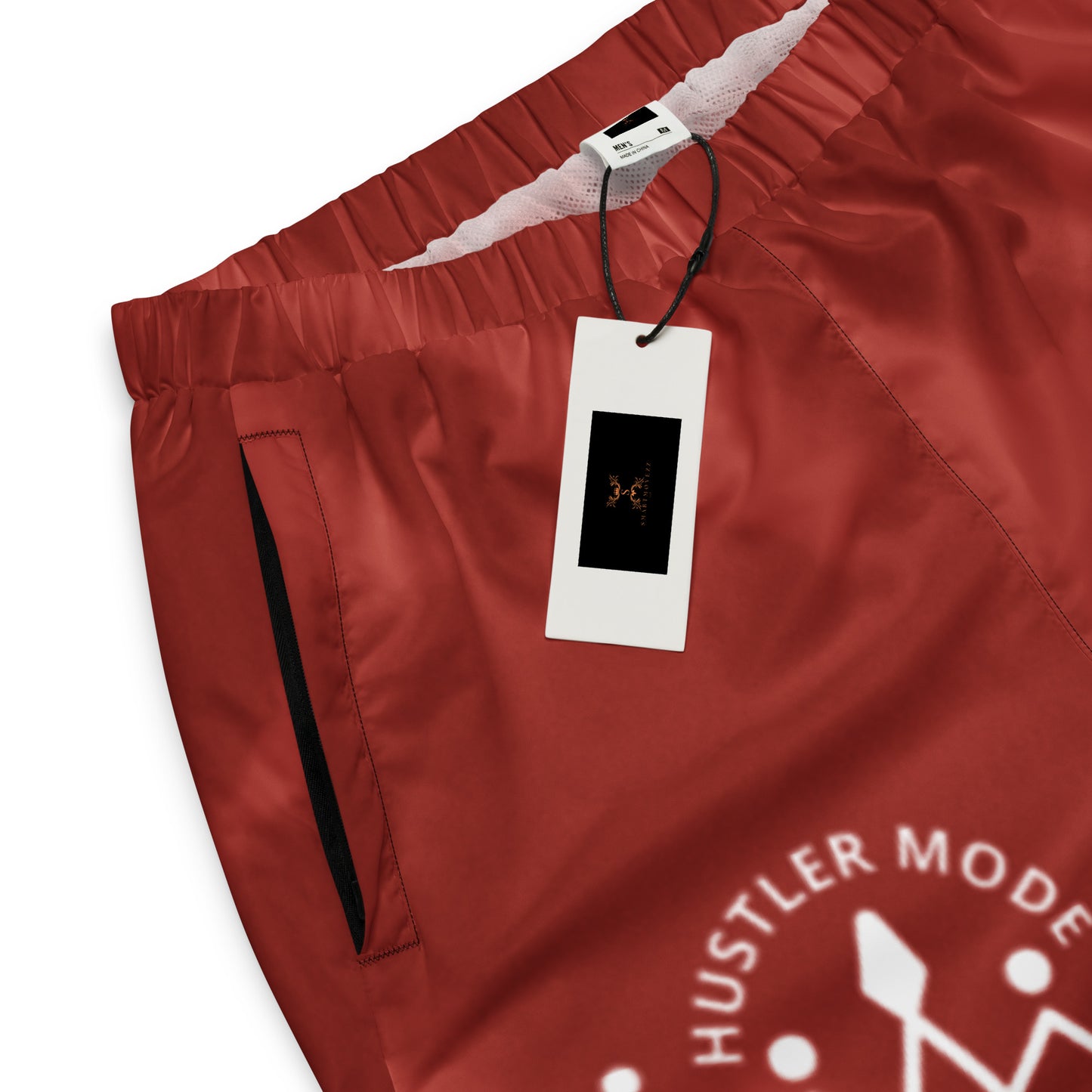 Hustler Mode Cloud Red Track Pants