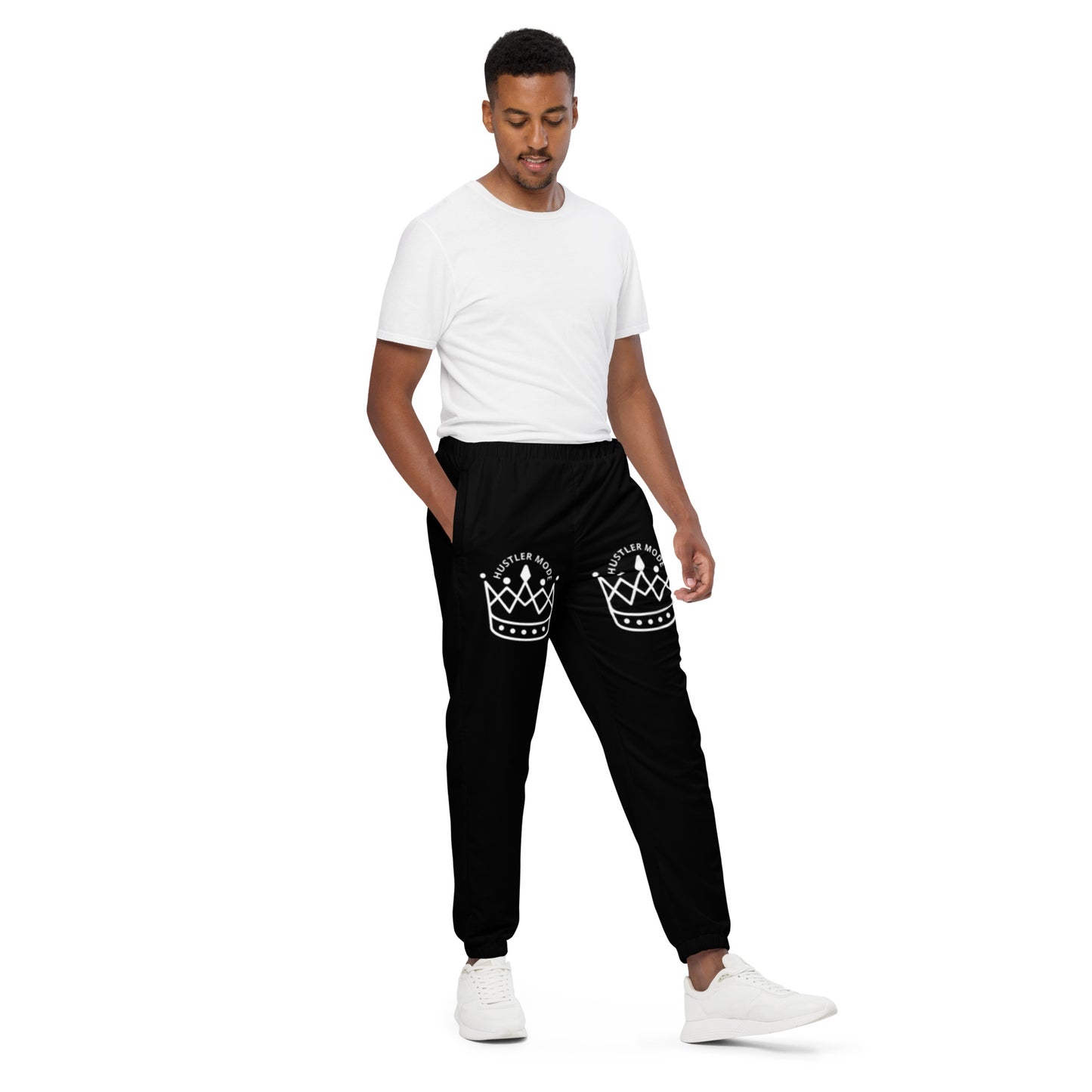 Hustler Mode BLK track pants